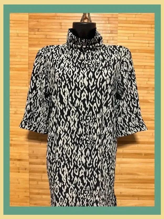 Divino vestido estampado animal print de marca Penn&Ink , talla 40 , elástico 😍 – Penn&Ink – taille L / 40 / 12 3