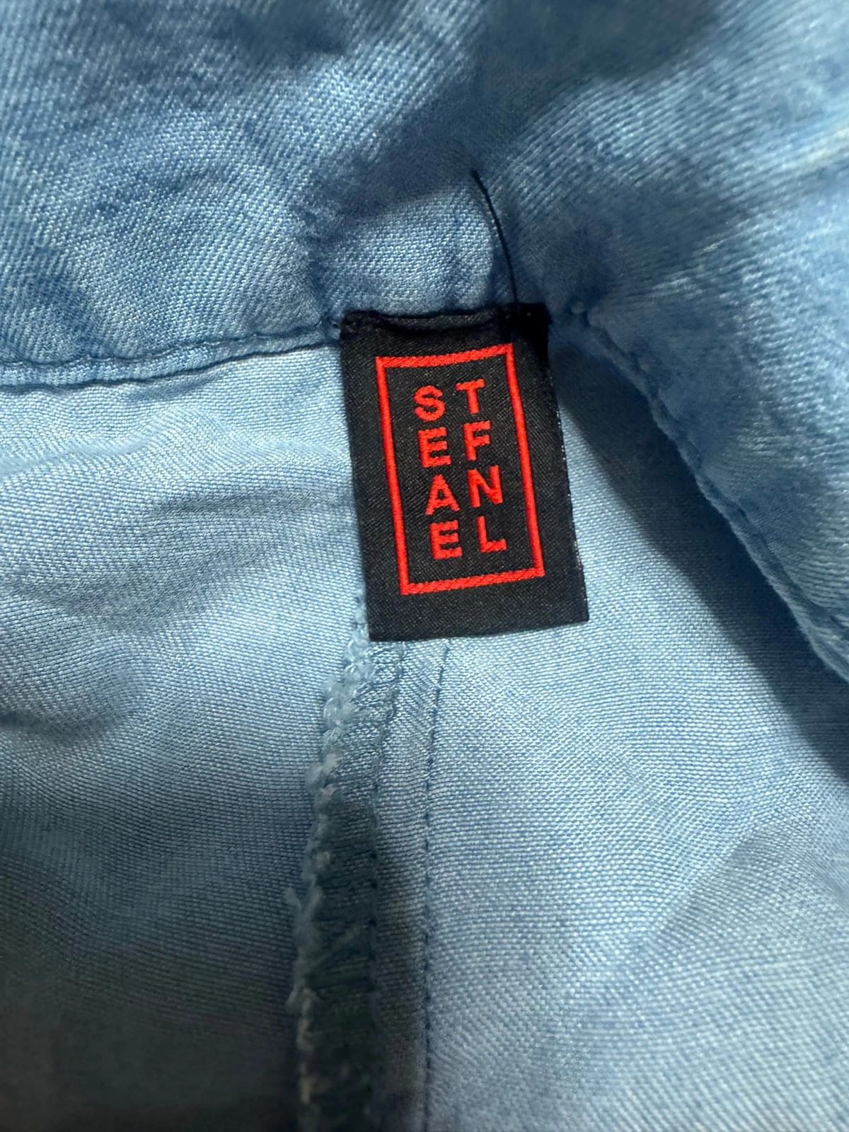 Divino pantalón ancho denim fino talla 40 marca stefanel 😍 – Stefanel – taille L / 40 / 12 5