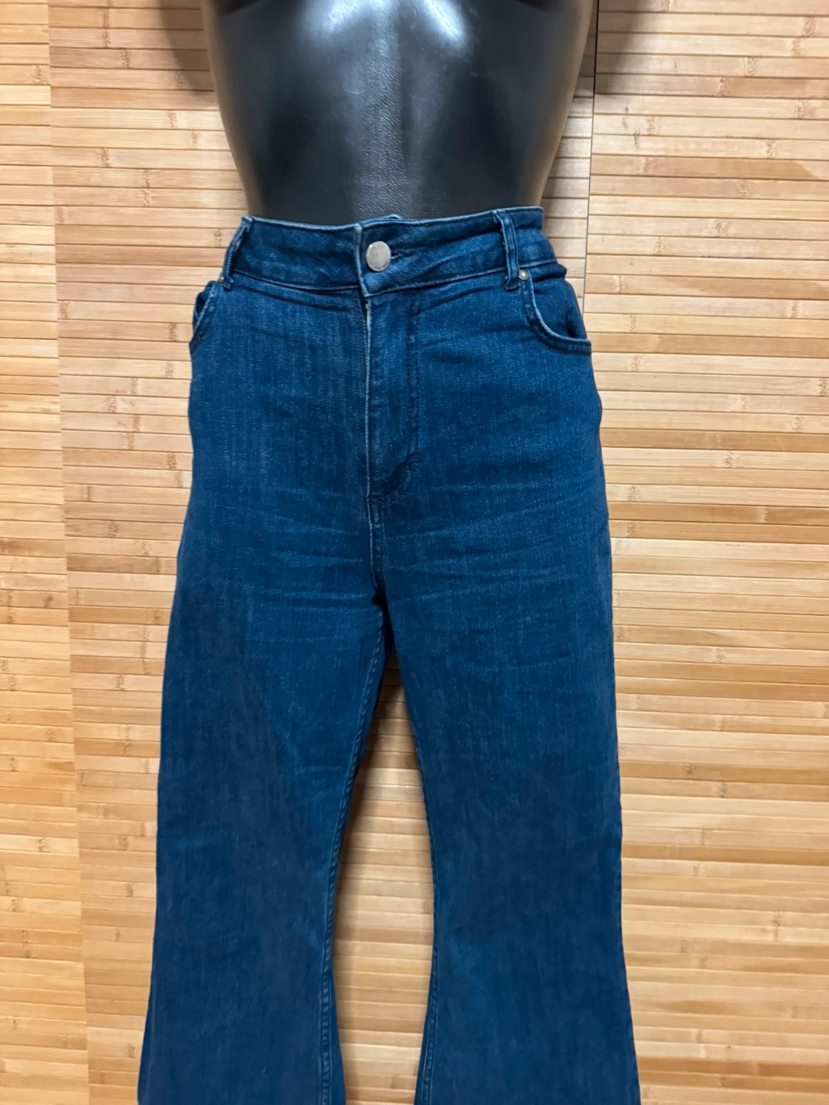 Divino vaquero acampanado de Jimmy Key cintura alta , elástico, talla 40 😍 – Jimmy Key – taille L / 40 / 12 3