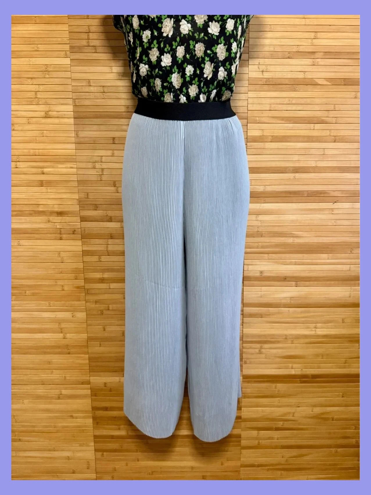Divino pantalón culotte plisado fino de Zara talla L 😍