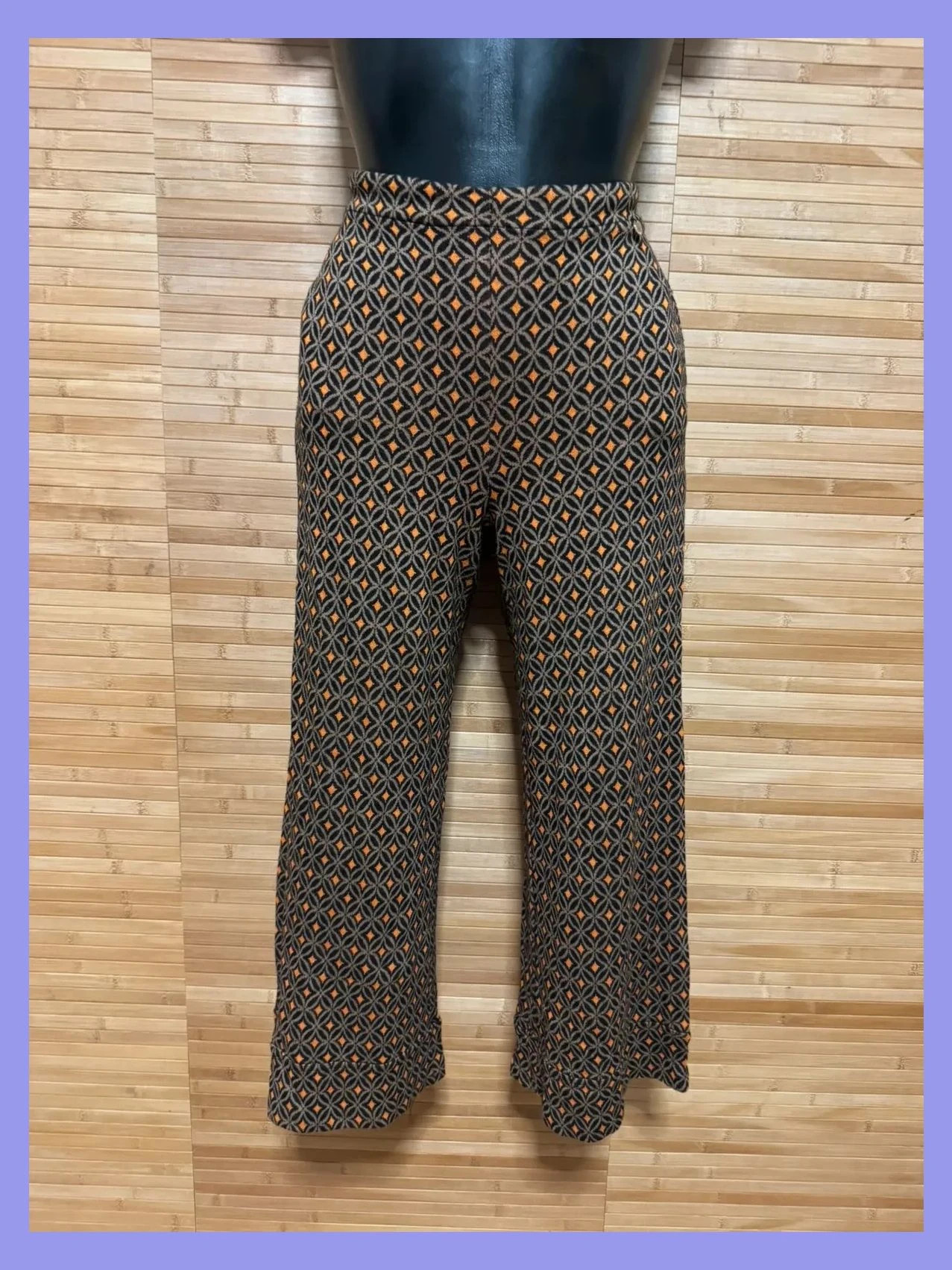 Pantalones croped estampados punto talla M 😍