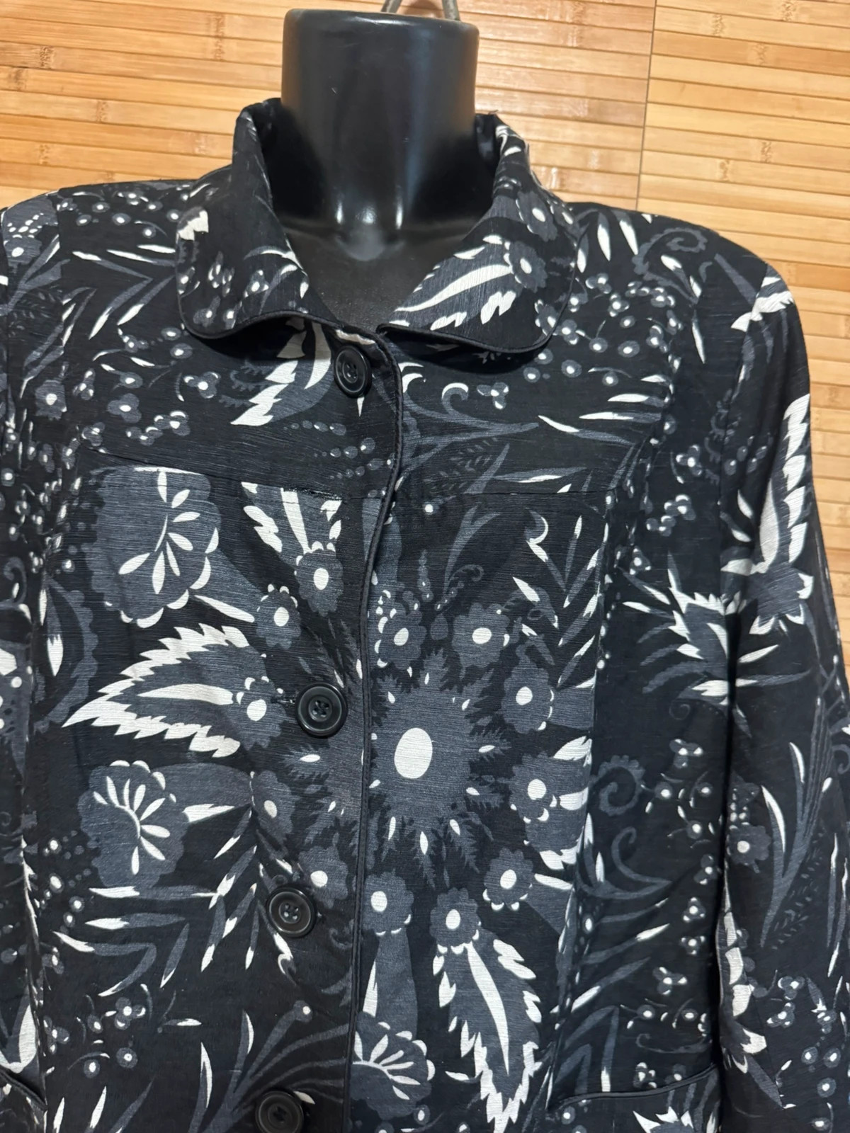 Espectacular blazer 100% seda , marca Fusión talla única grande 😍 – Fusion – taille XXXL / 46 / 18 3
