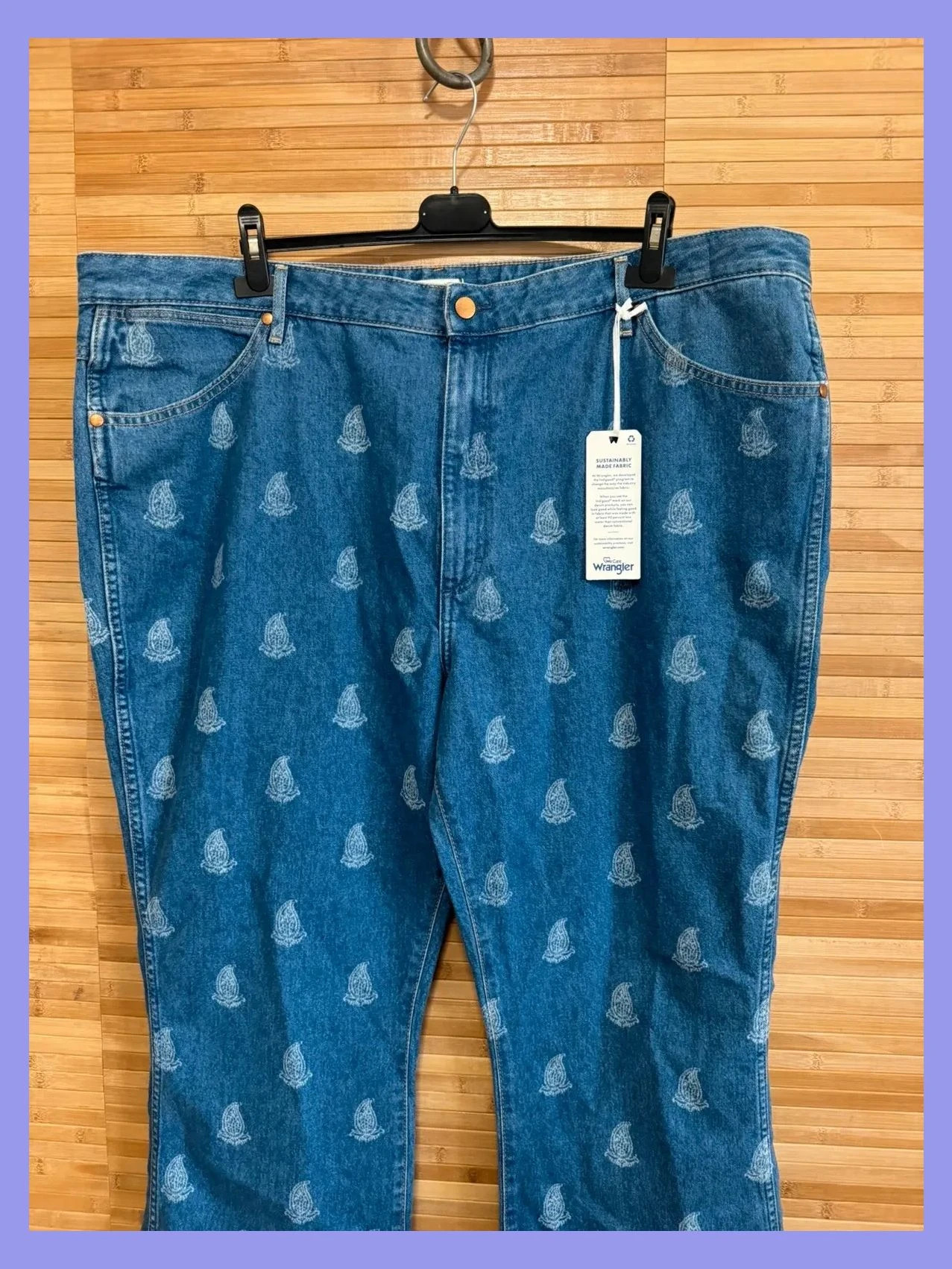 Espectacular vaquero Wrangler talla 50 😍 – Wrangler – taille 5XL / 50 / 22 3