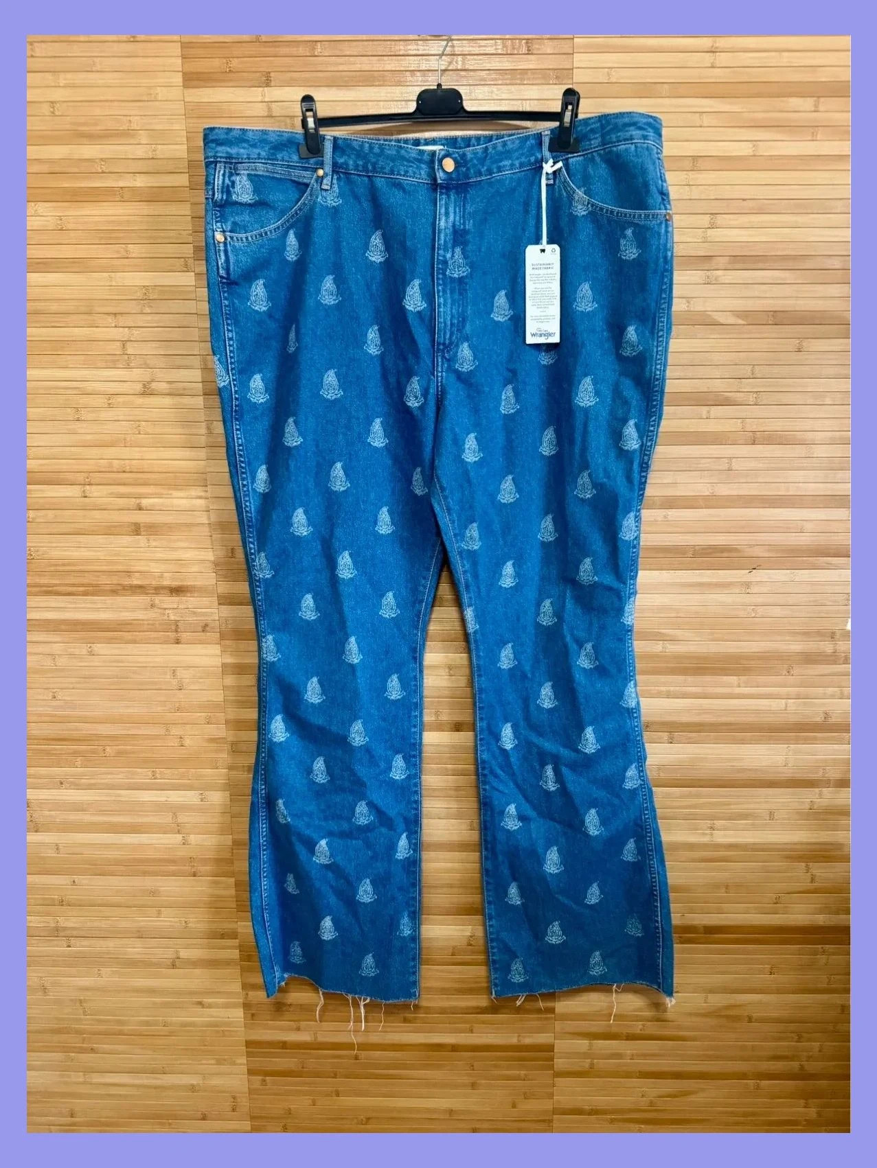 Espectacular vaquero Wrangler talla 50 😍