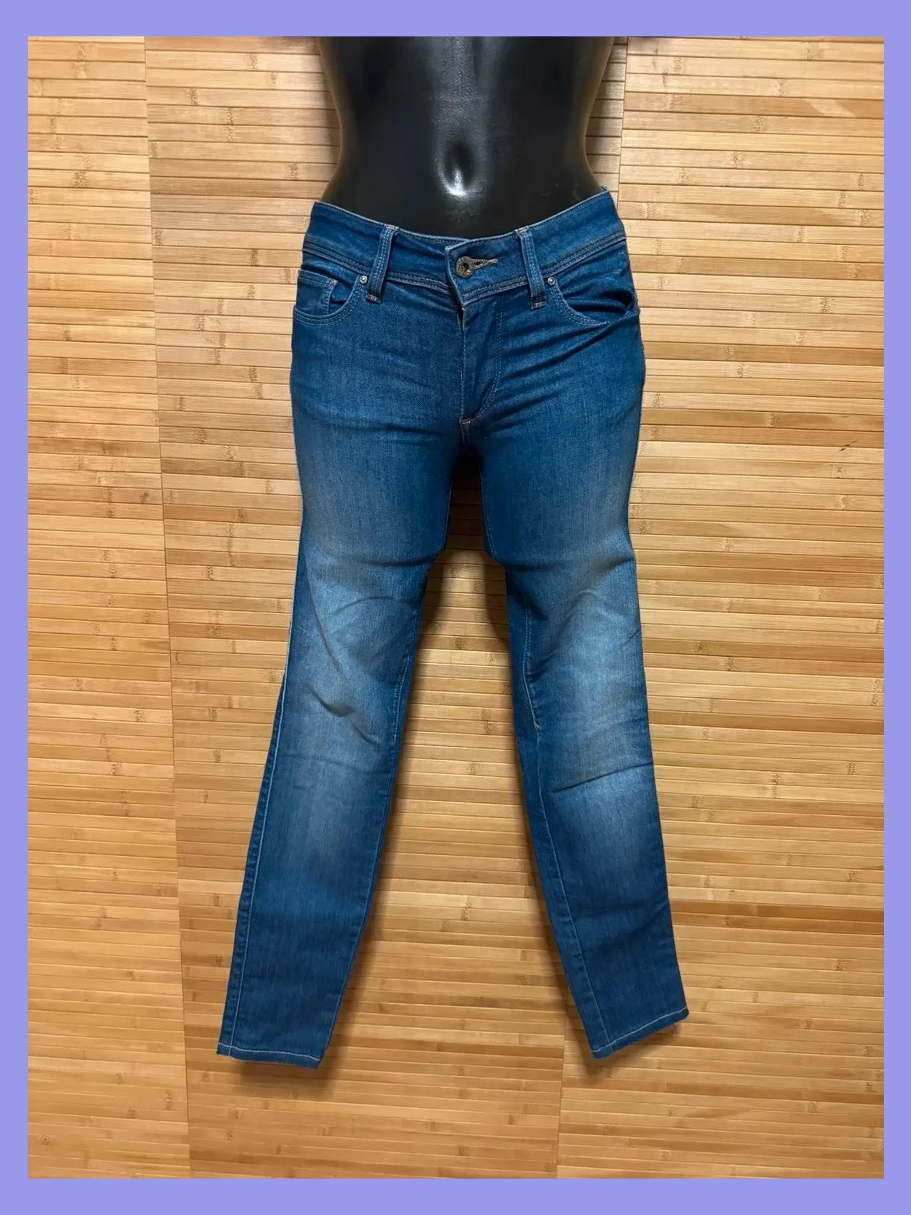 Vaquero pitillo salsa talla w26 😍