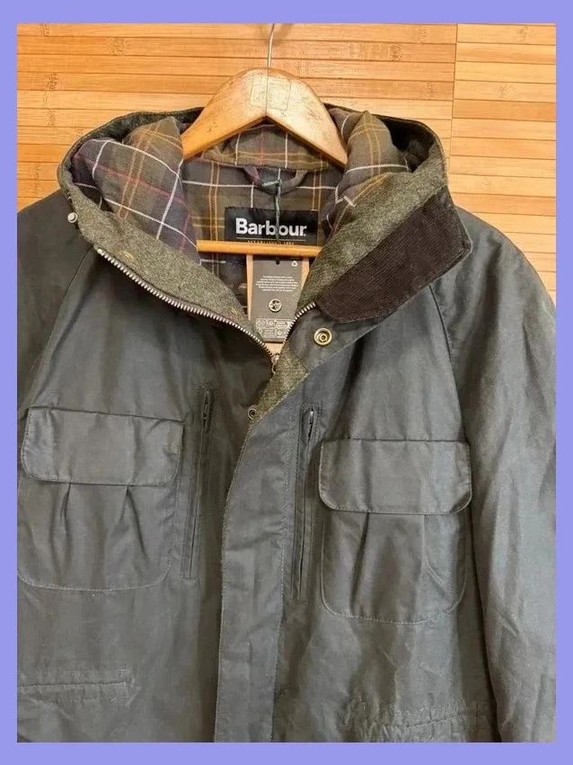 Cazadora hombre marca Barbour edición limitada by Tokito talla L 😍 – Barbour – taille L 3