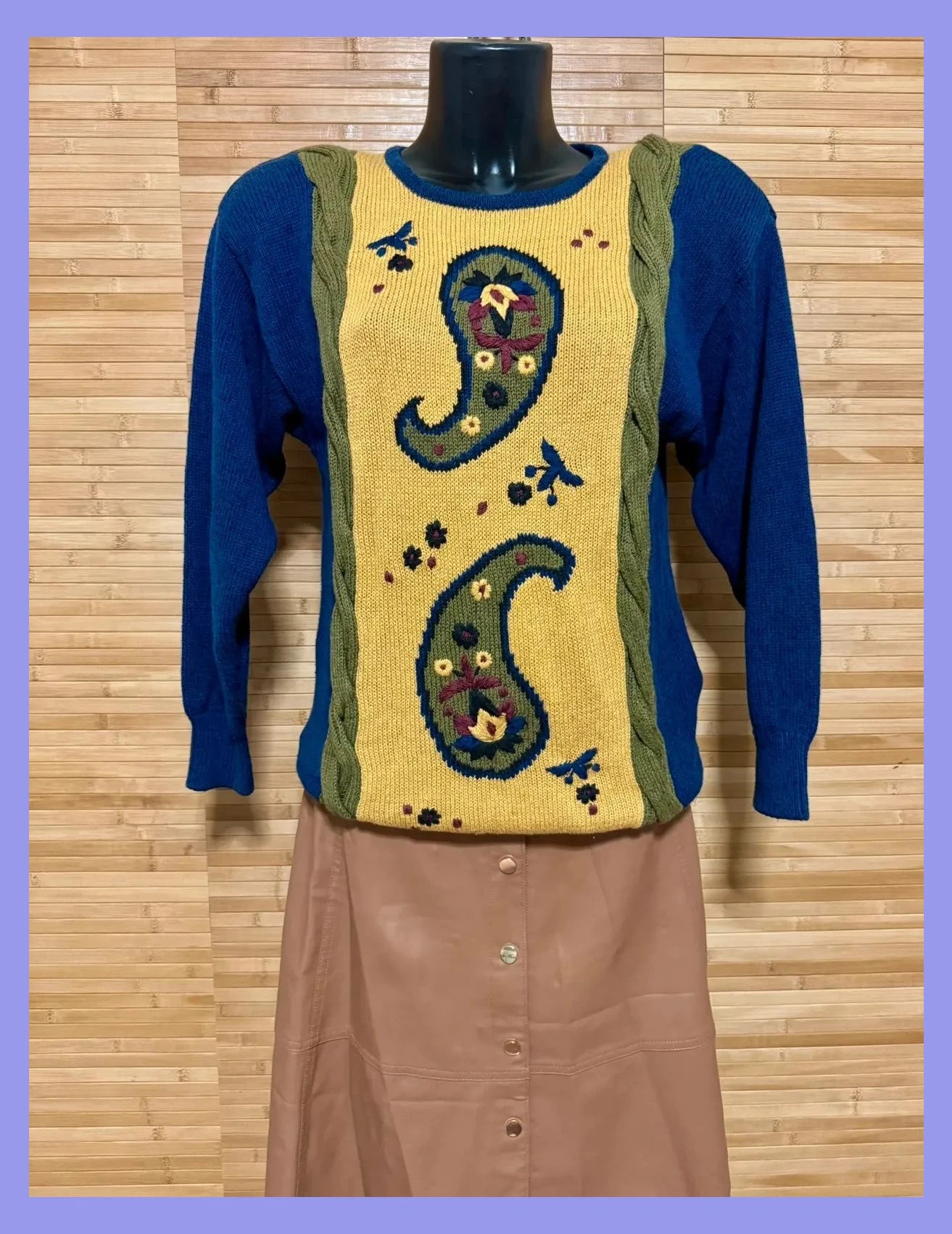 Espectacular jersey vintage de Betty Barclay talla M 😍