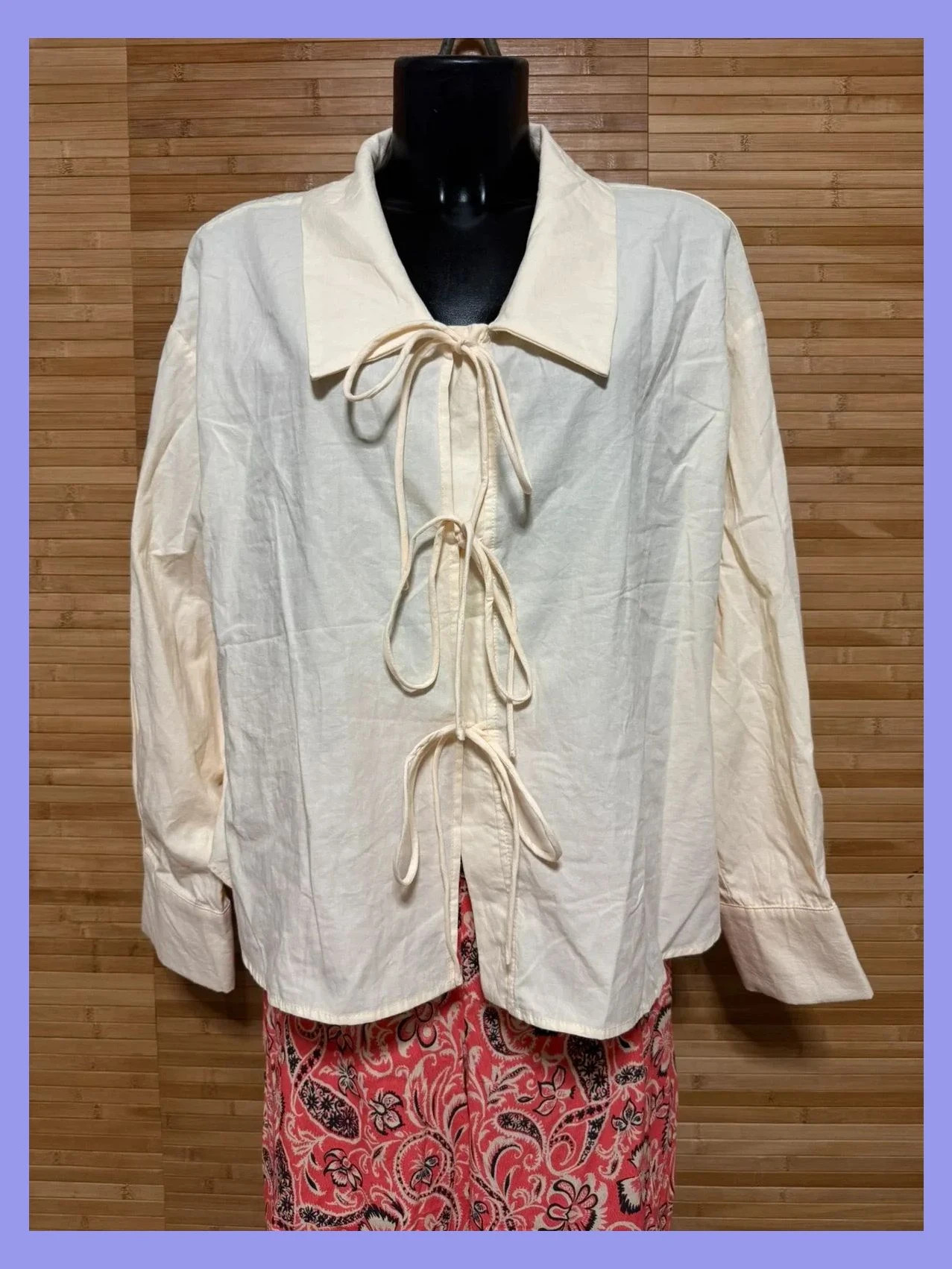 Divina blusa algodón oversize, talla única para L/XL 😍