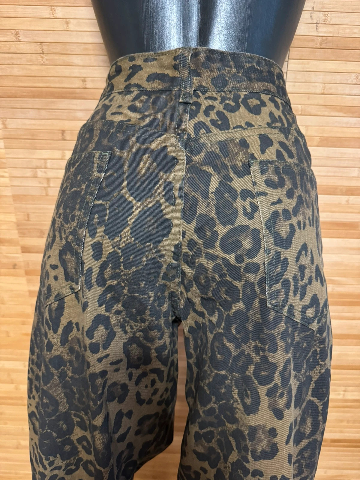 Divino vaquero ancho animal print talla 40 😍 – Vintage – taille L / 40 / 12 5