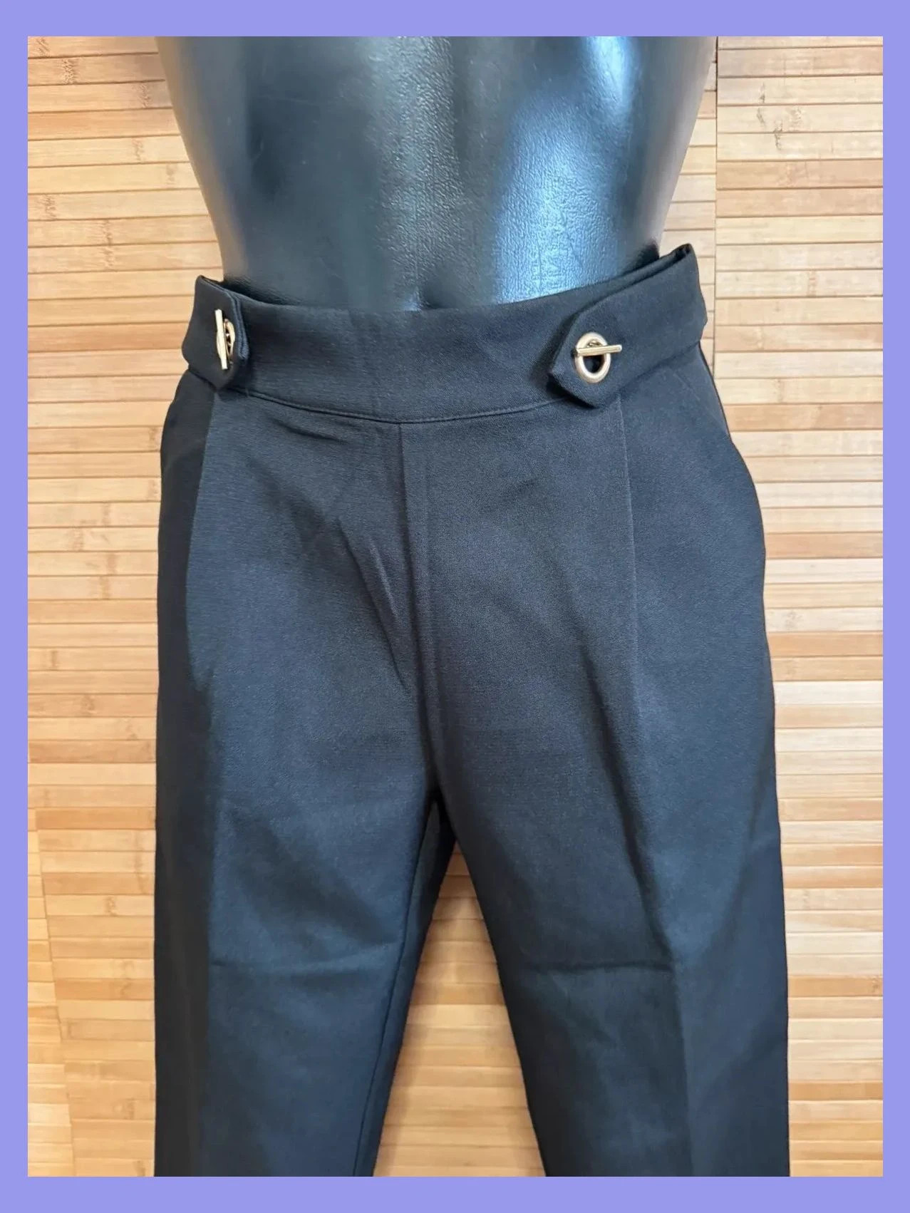 Elegante pantalón pinza de marca Ryujee , talla S 😍 – Ryujee – taille S / 36 / 8 3