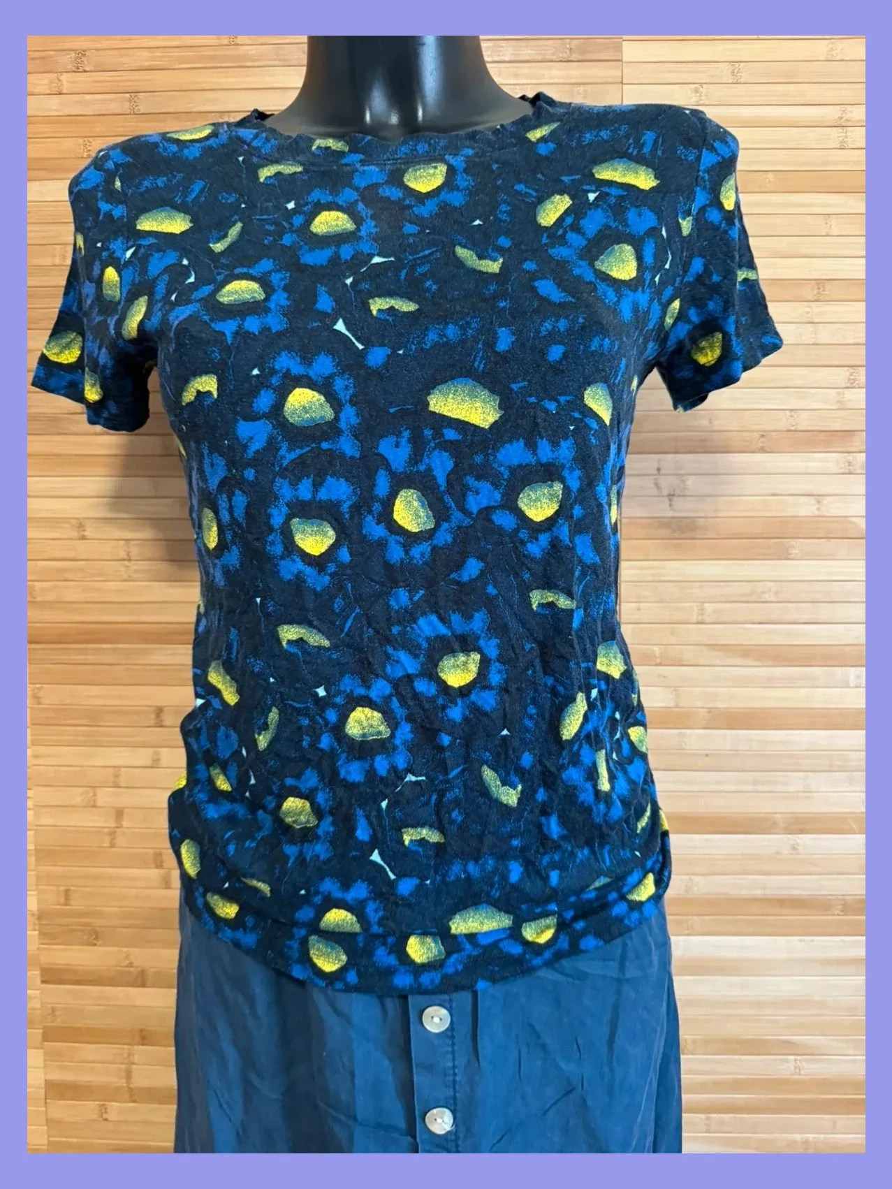 Camiseta estampada algodón de marca Kenzo , talla S 😍 – Kenzo – taille S / 36 / 8 2
