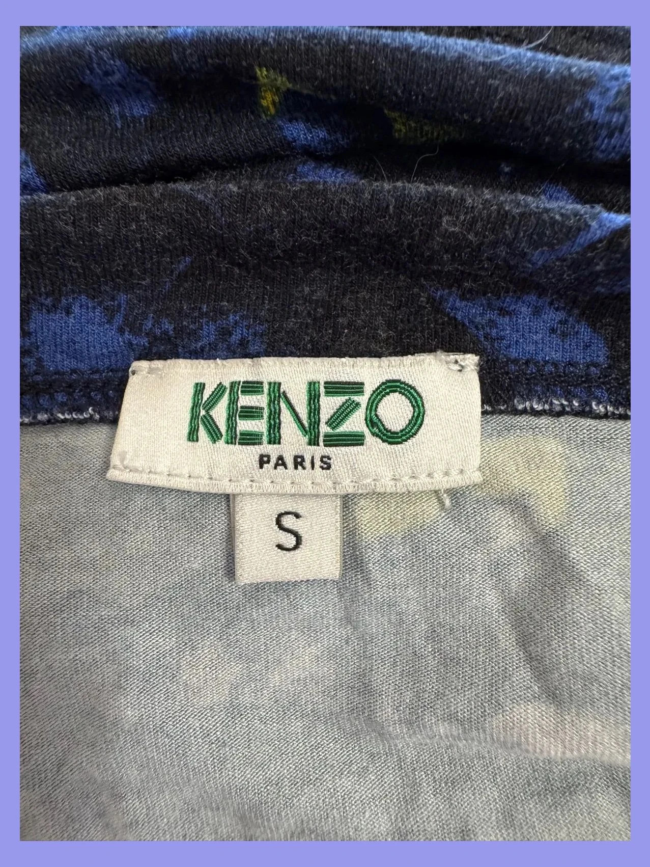 Camiseta estampada algodón de marca Kenzo , talla S 😍 – Kenzo – taille S / 36 / 8 5