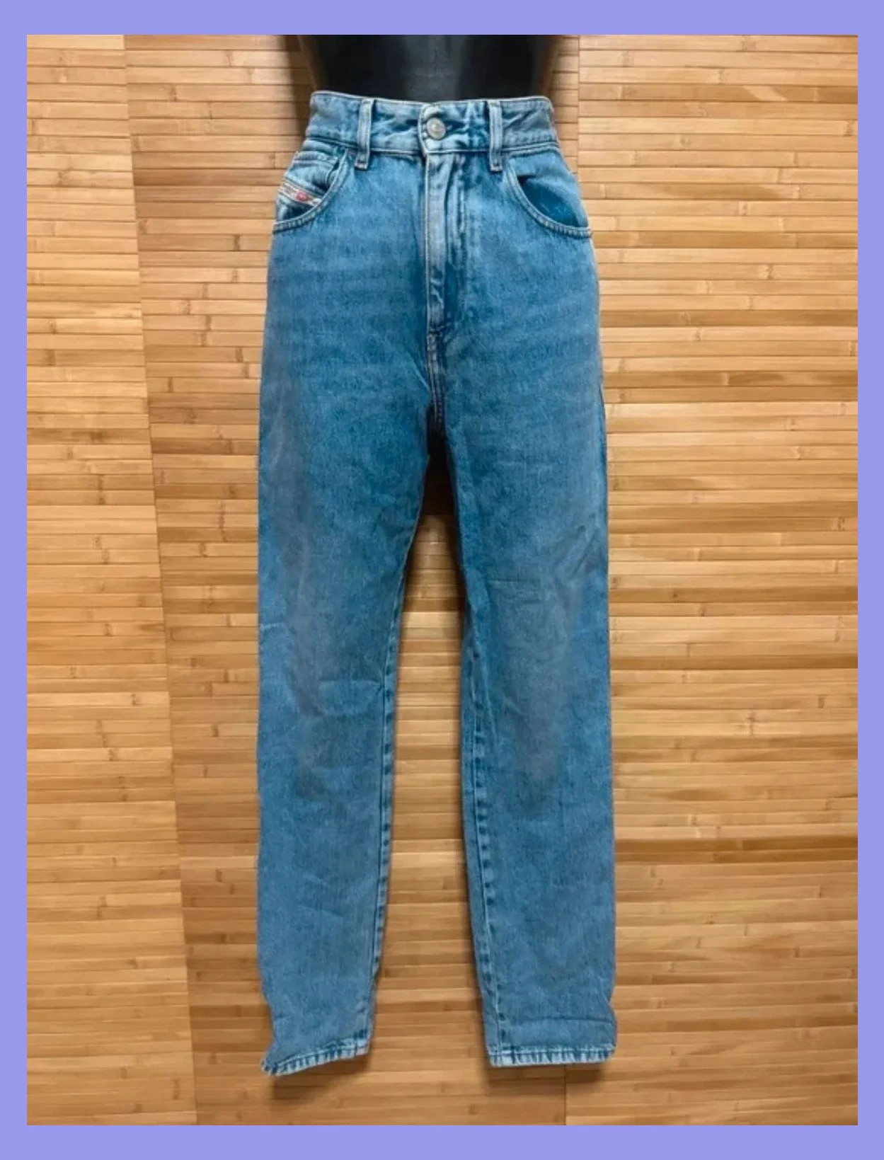 Vaquero marca Diésel corte boyfriend cintura alta talla 38 😍