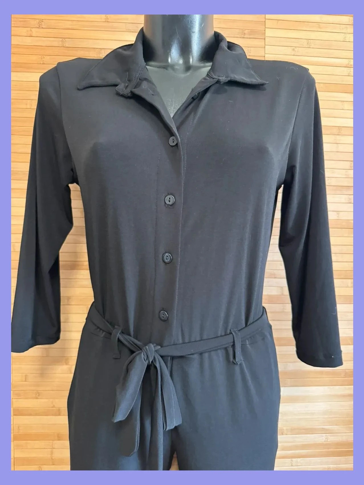 Divino mono negro elástico marca Angelle Milan talla L 😍 – Angelle Milan – taille L / 40 / 12 4