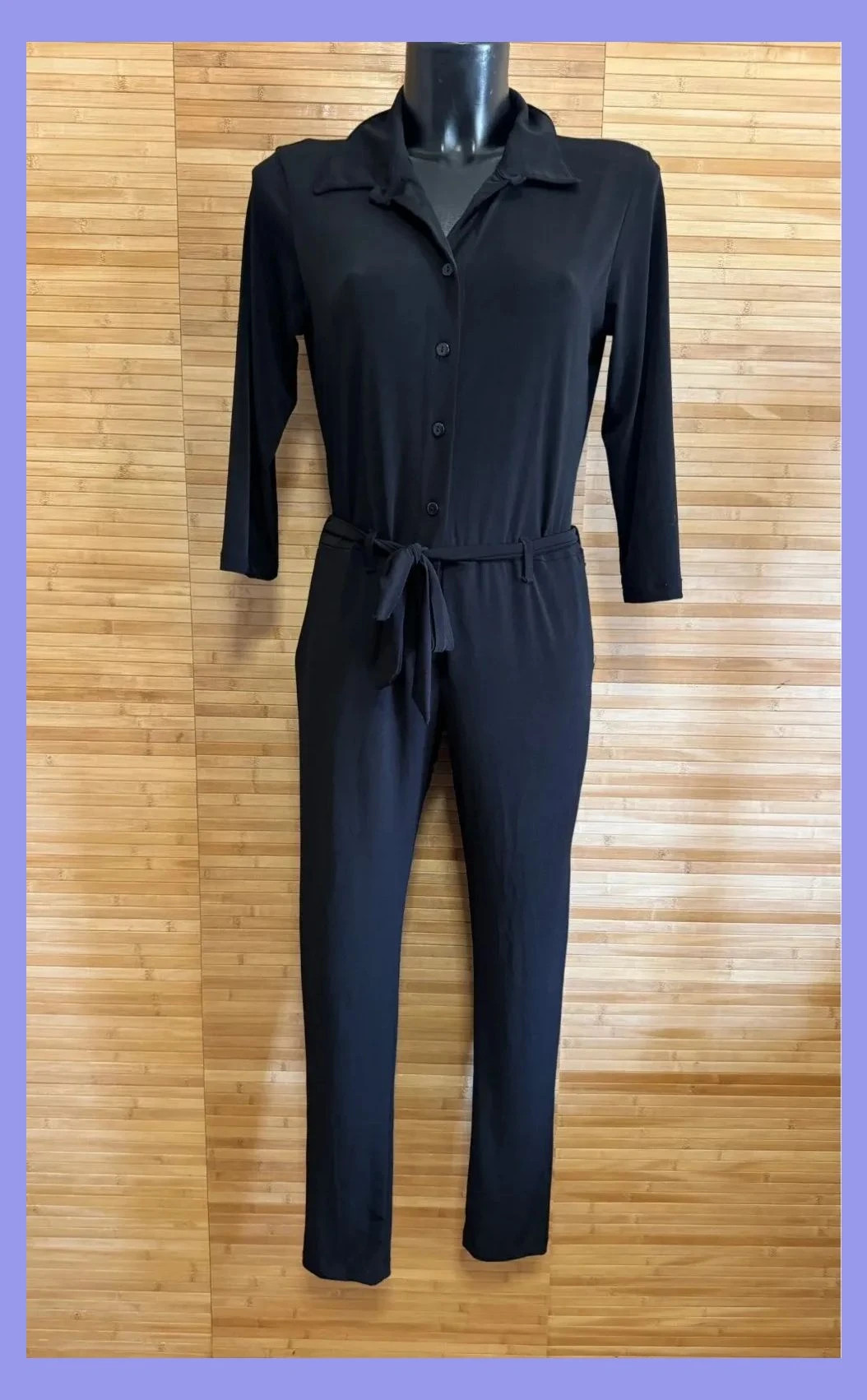 Divino mono negro elástico marca Angelle Milan talla L 😍