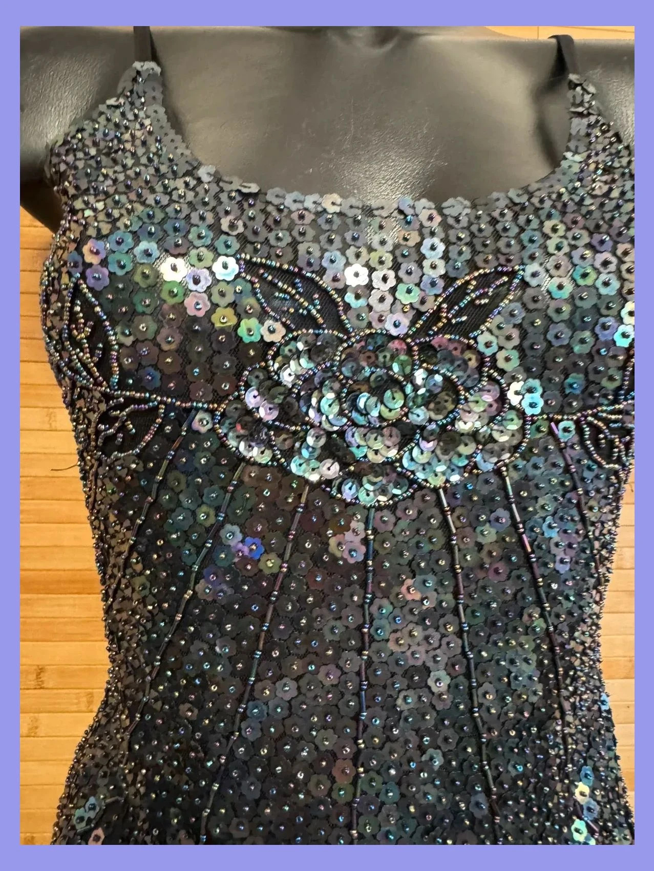 Divino top vintage lentejuelas, talla única para S/M😍 – Vintage – taille Taille unique 4