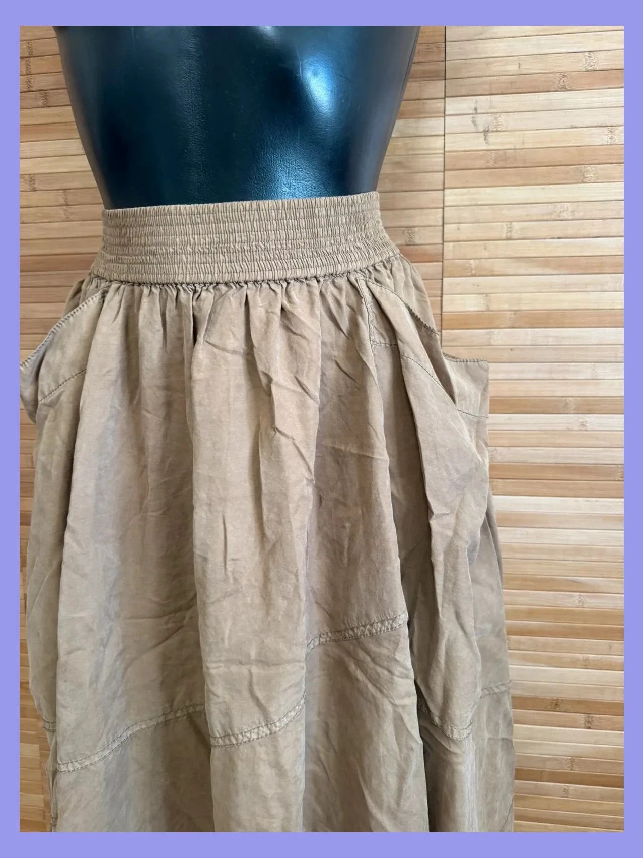 Espectacular falda midi vuelo 100% seda de marca Dkny , talla S 😍 – DKNY – taille S / 36 / 8 2