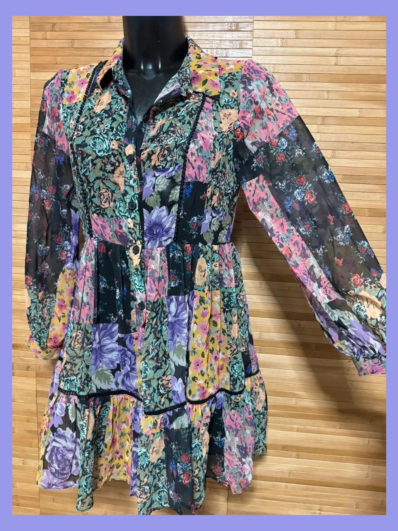 Vestido estampado flores de Zara , talla S 😍 – Zara – taille S / 36 / 8 5