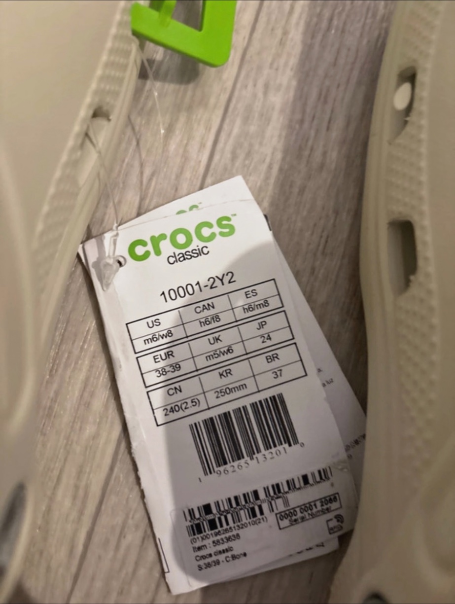 Crocs Classic clog neuf 38-39