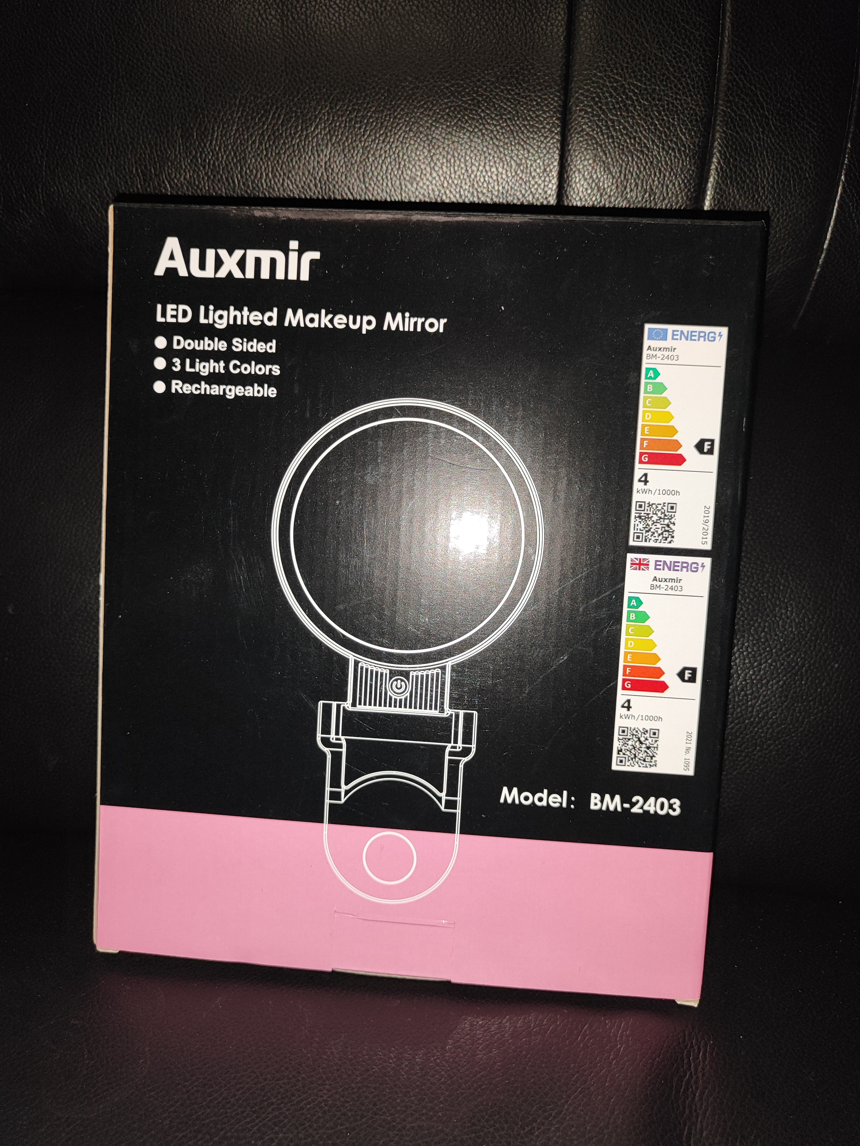 Miroir de maquillage LED Auxmir rechargeable – Auxmir 3