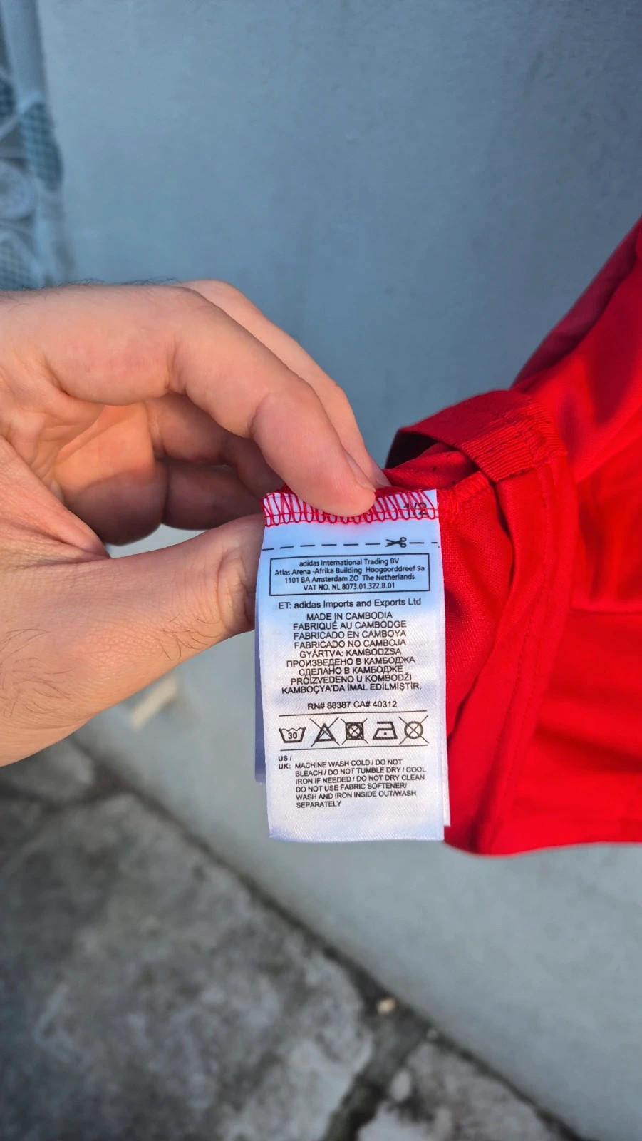 Maillot vintage – adidas – taille S 5