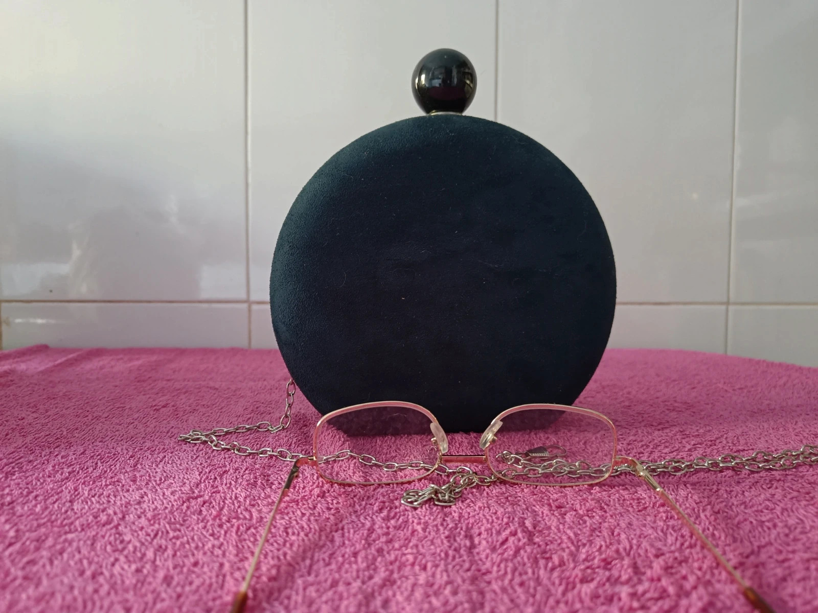 Bolso de mano terciopelo 2
