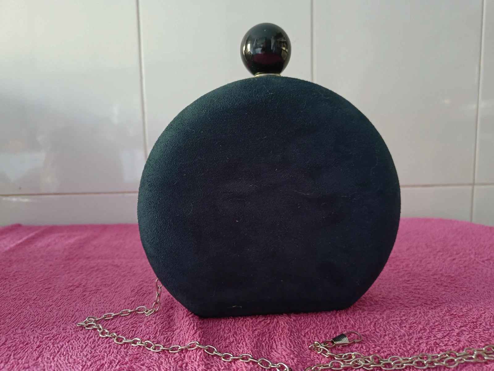 Bolso de mano terciopelo