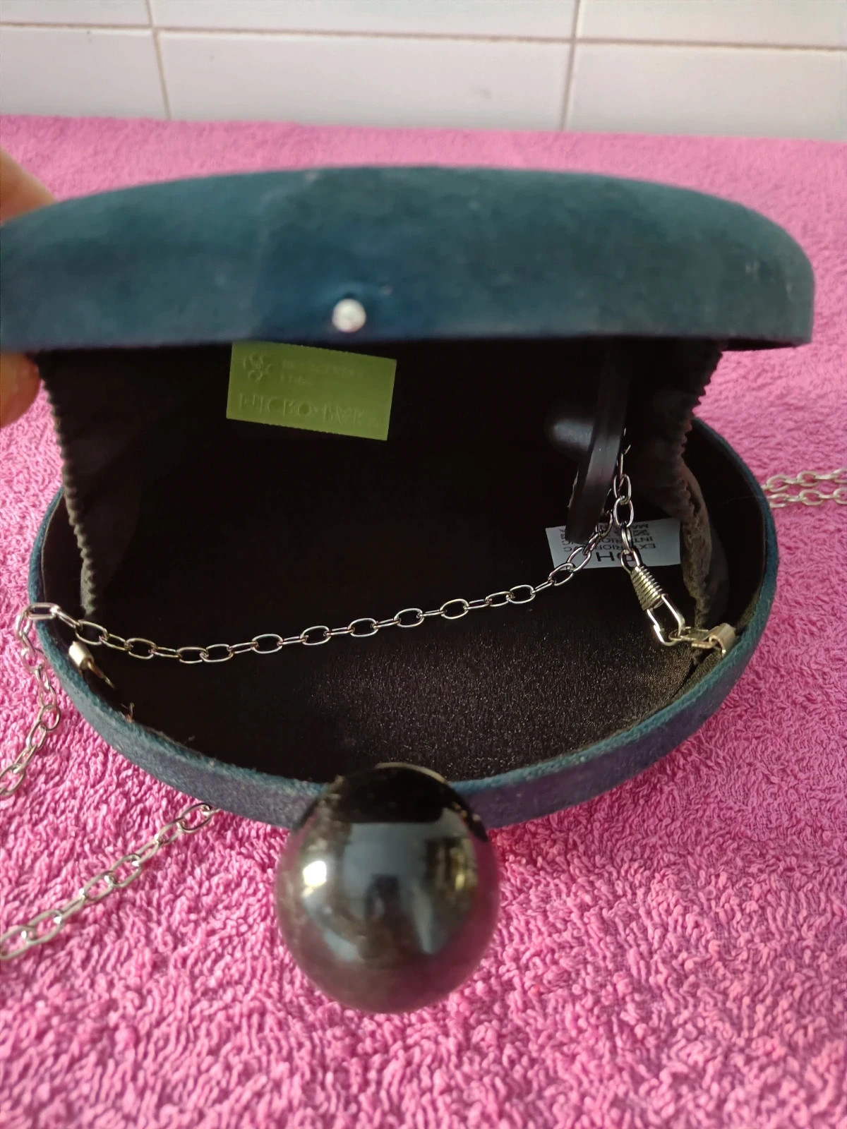 Bolso de mano terciopelo 3