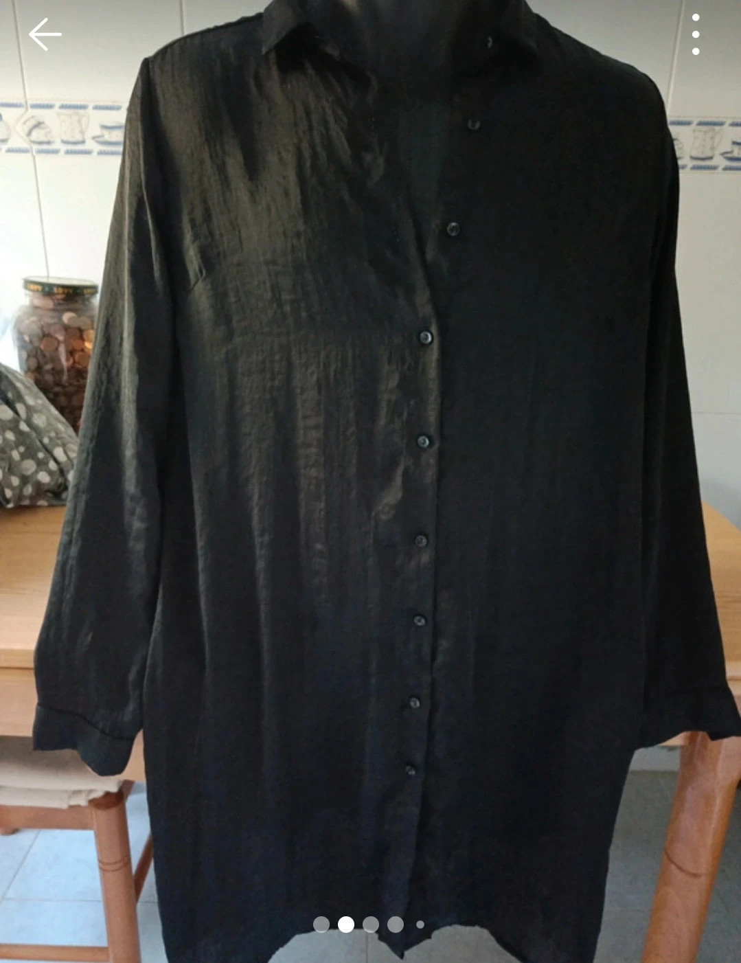 Vestido bluson negro – Atmosphere – taille M / 38 / 10 3
