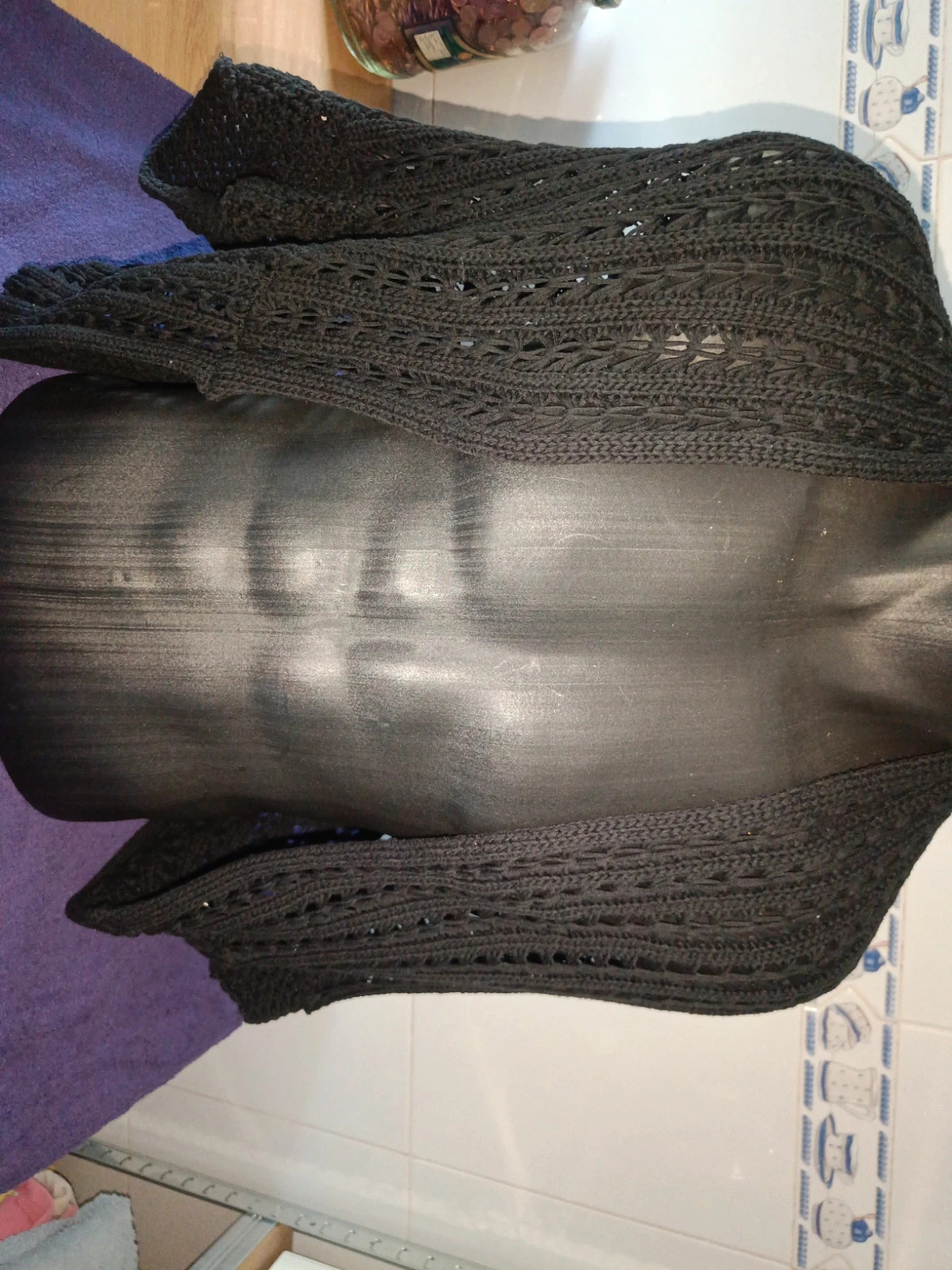 Chaqueta punto manga murciélago – taille L / 40 / 12