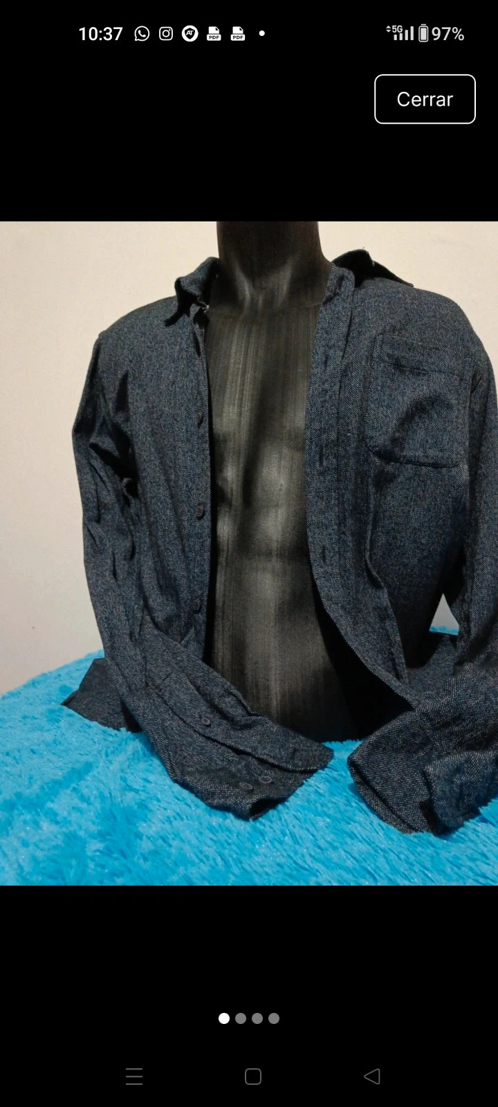 Camisa mezclilla – Primark – taille 36 cm 2