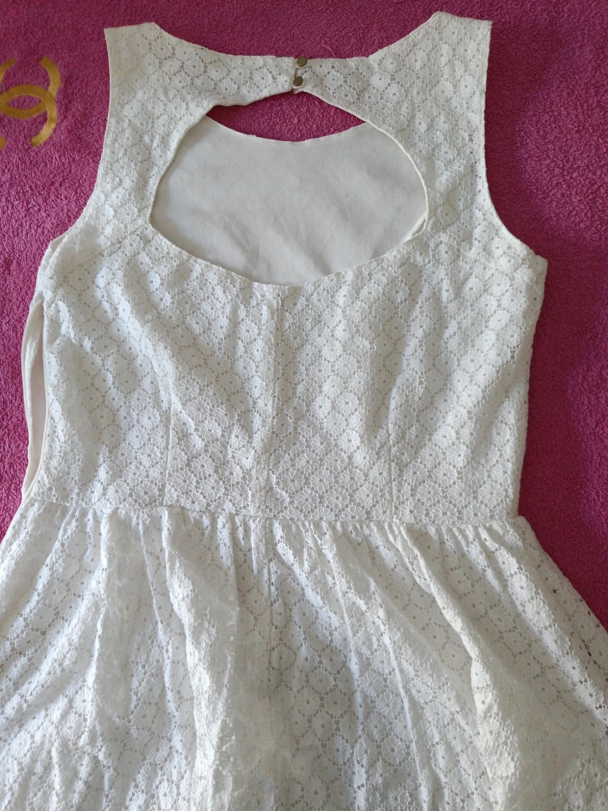 Vestido blanco – ONLY – taille M / 38 / 10 3