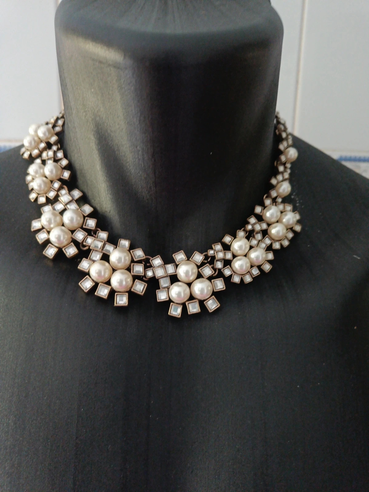 Gargantilla collar perlas