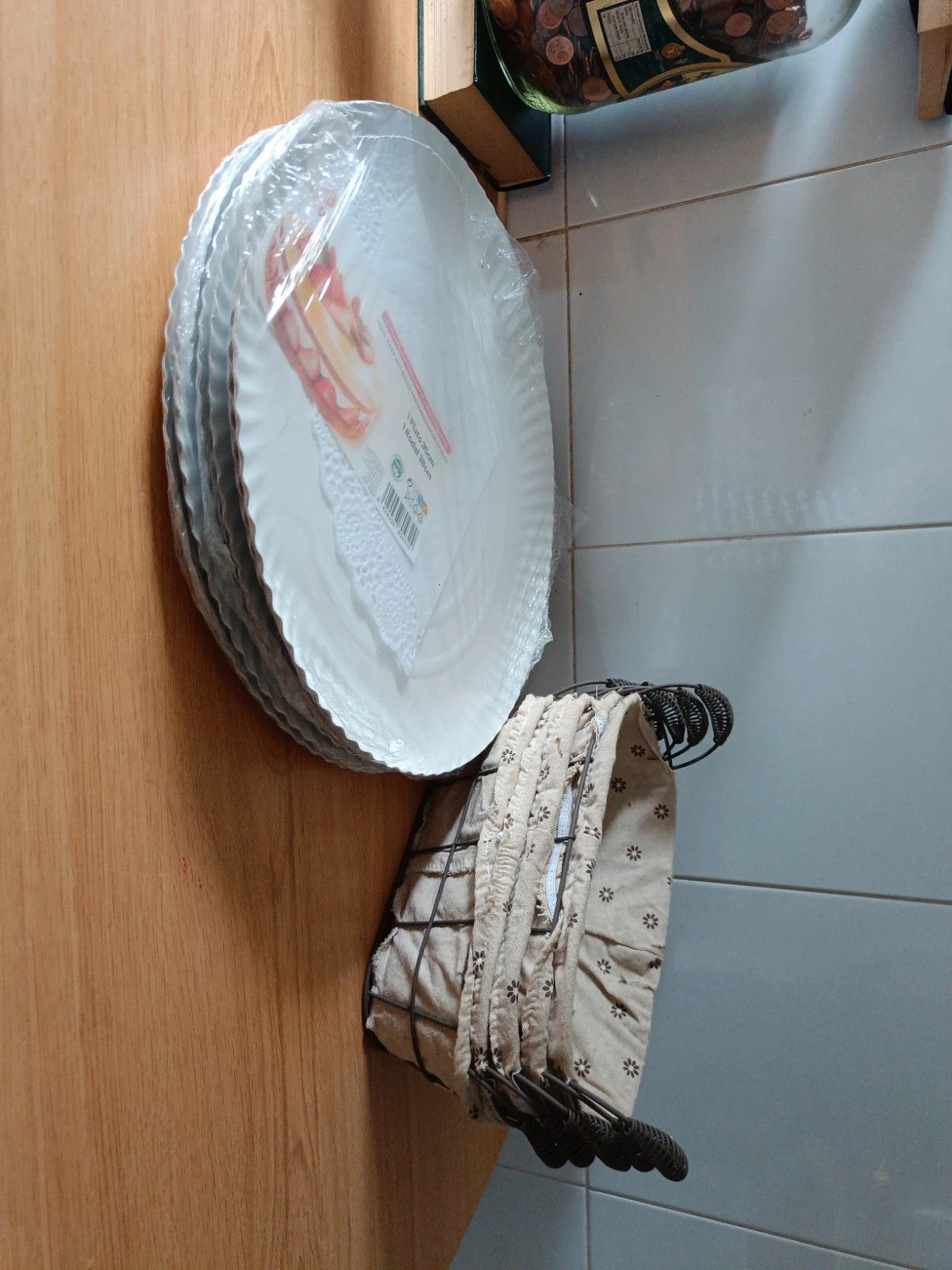 Bandejas repostería y paneras