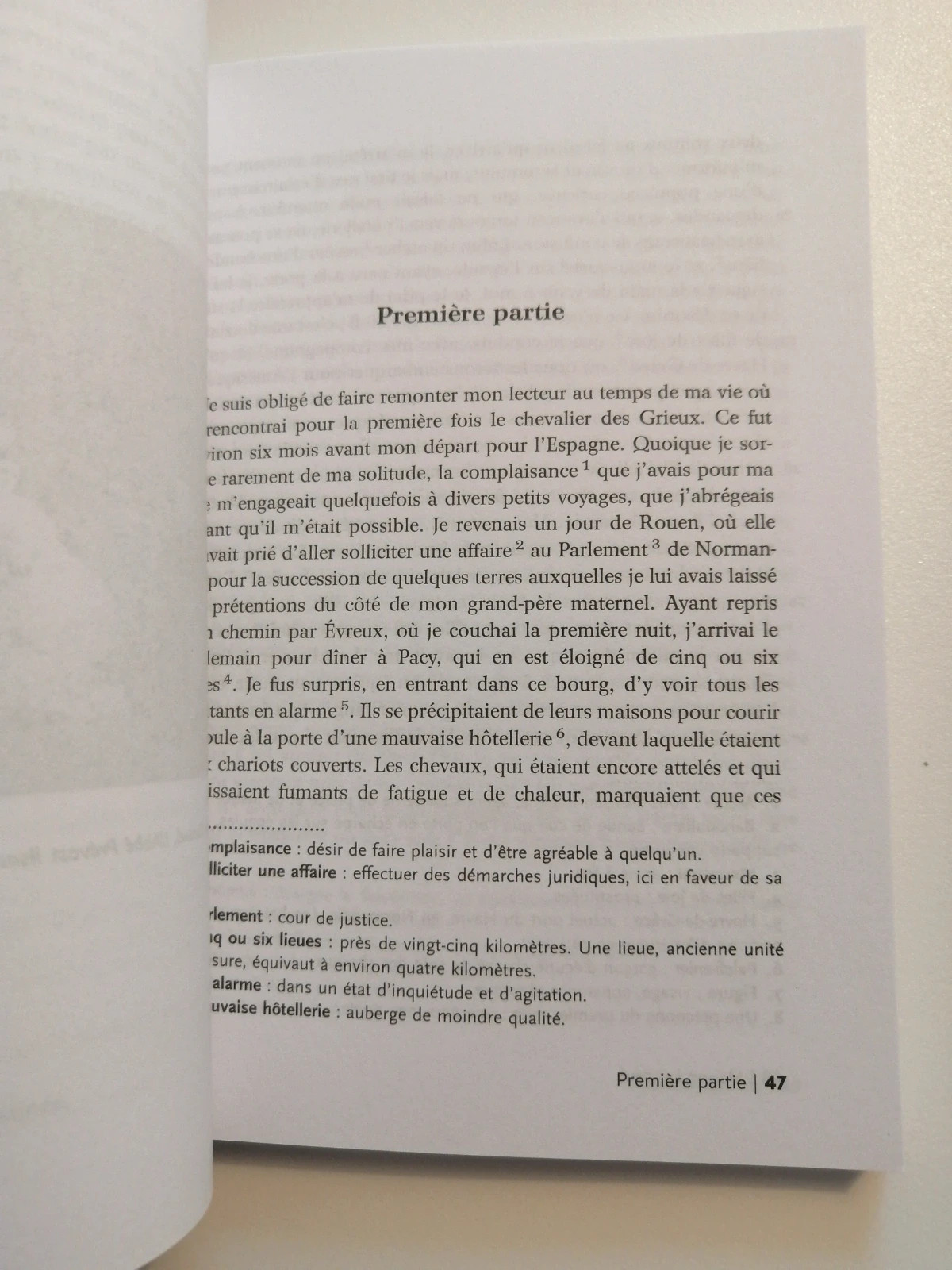 Livre Manon L'Escaut de l'Abbé Prévost - Édition Étonnants Classiques – Manon Lescaut l'abbé Prevost 5