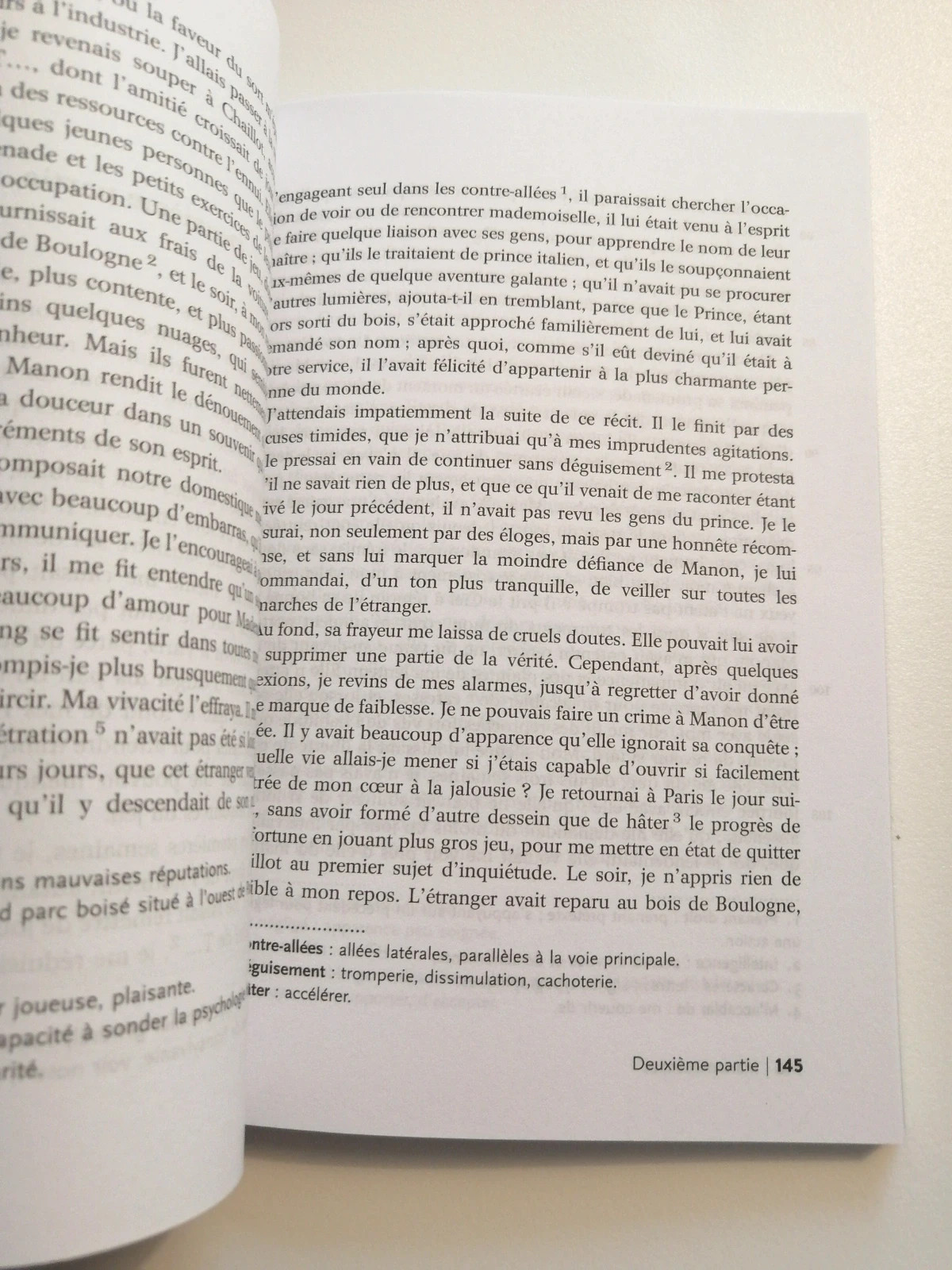 Livre Manon L'Escaut de l'Abbé Prévost - Édition Étonnants Classiques – Manon Lescaut l'abbé Prevost 3