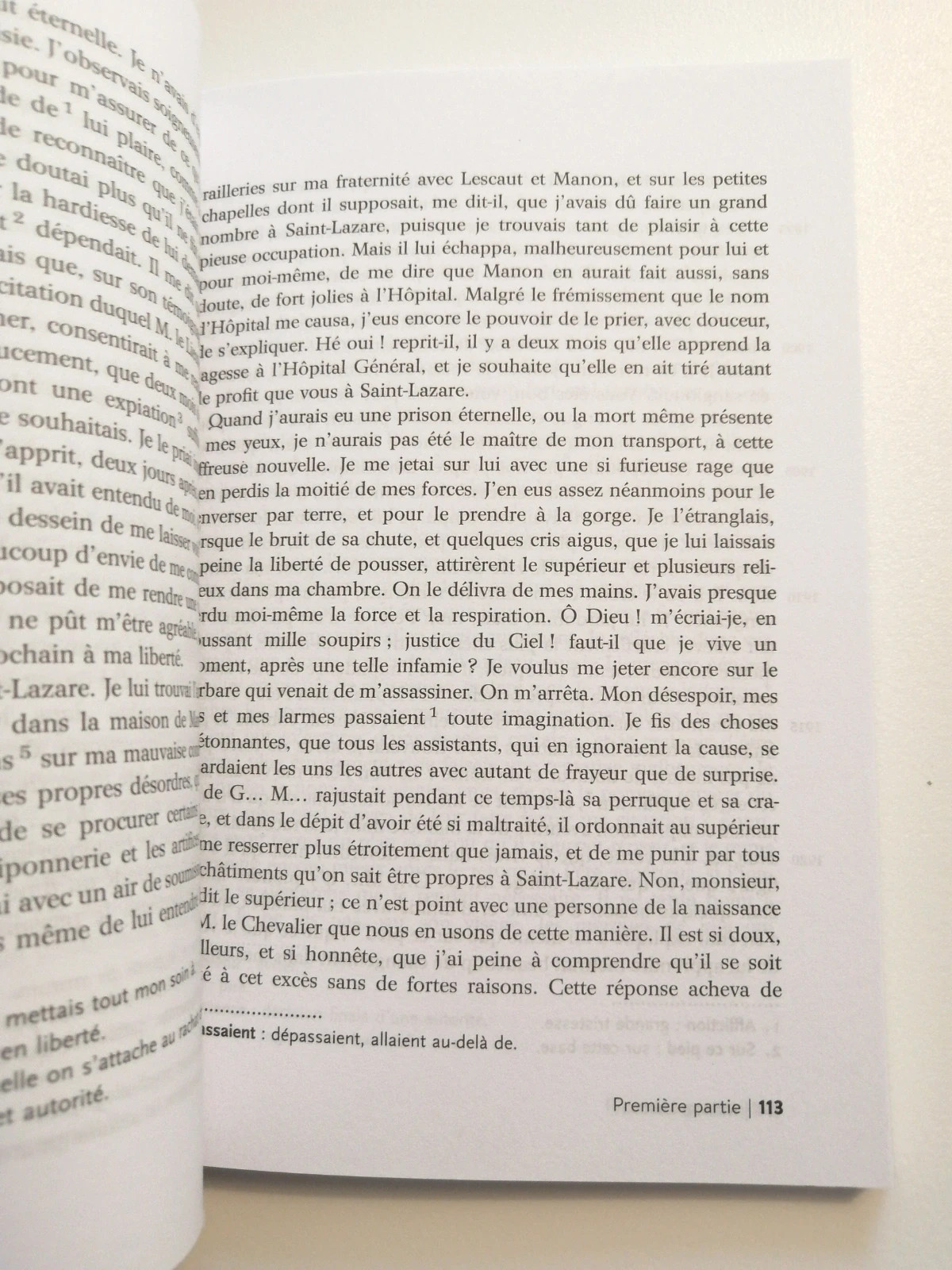 Livre Manon L'Escaut de l'Abbé Prévost - Édition Étonnants Classiques – Manon Lescaut l'abbé Prevost 4