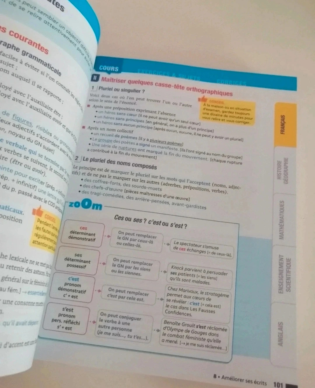Livre de révisions Prépa BAC - Toute la 1ère générale Tronc Commun – prepa bac 3