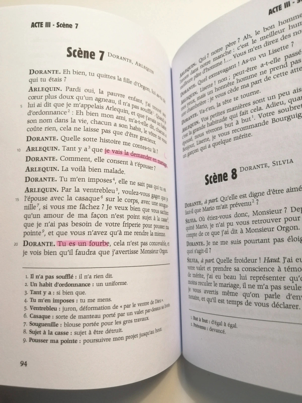 Livre Bac Le Jeu de l'amour et du hasard de Marivaux - Édition Petits Classiques Larousse – editions petits classique Larousse 4