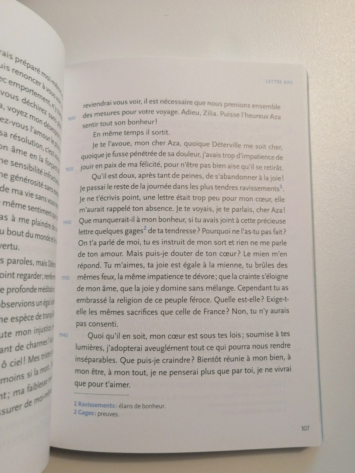 Livre Bac Lettres d'une Péruvienne de Françoise de Graffigny - Édition Déclic Lycée – edition declic lycée – taille L 4