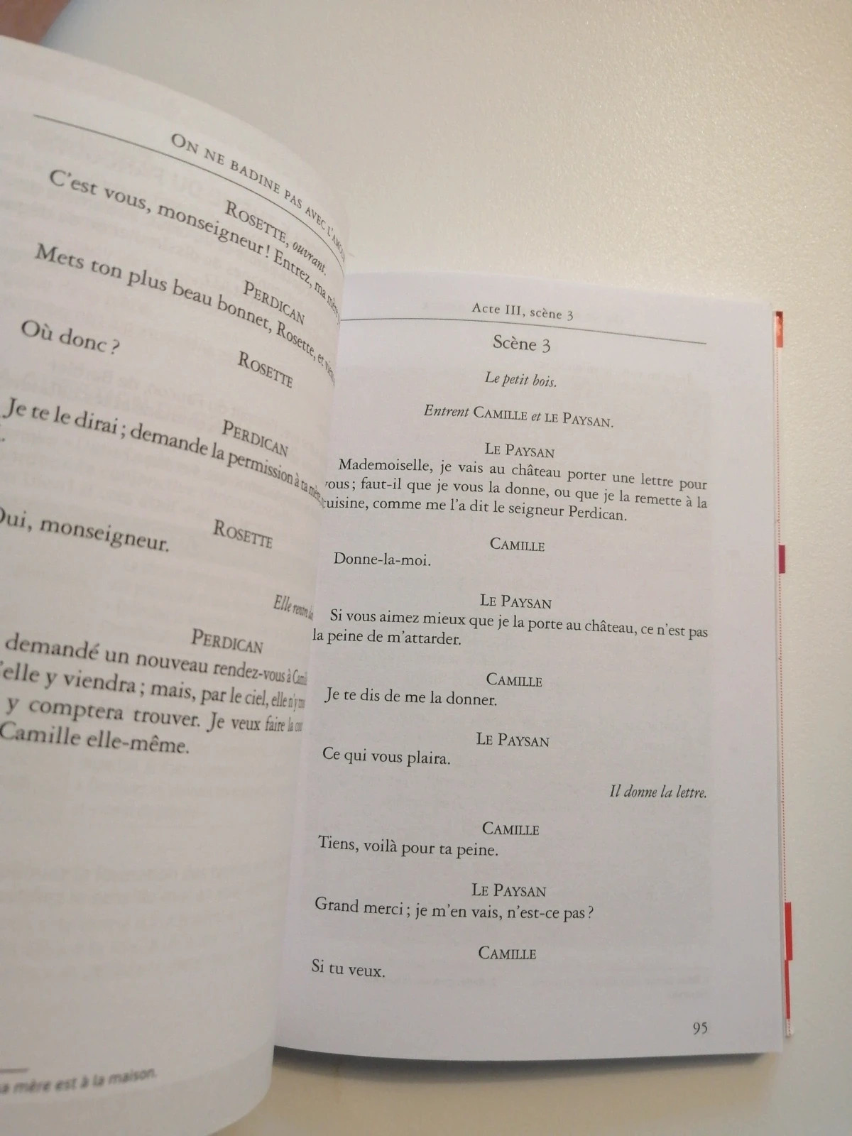 Livre Bac On ne badine pas avec l'amour d'Alfred de Musset - Édition Classiques & Cie Lycée – classique et Cie hatier 4