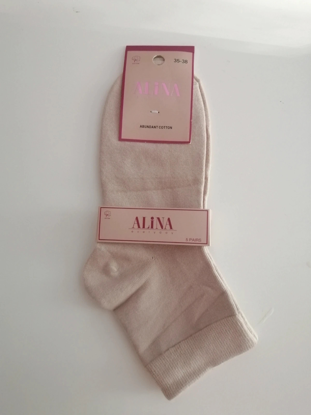 Paire de chaussette Canyon bordeaux – alina – taille Taille unique 4