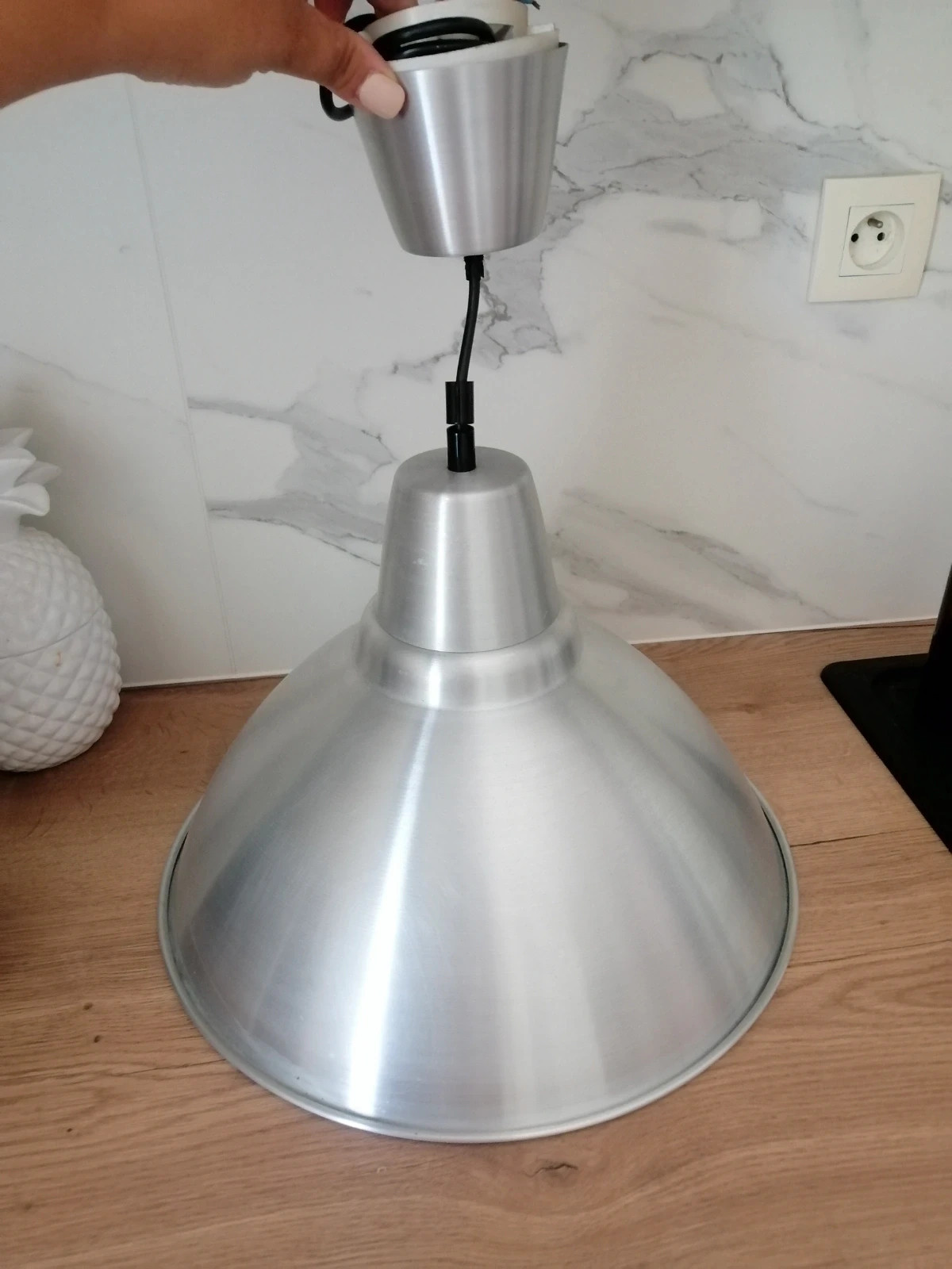 Luminaire suspension gris – IKEA