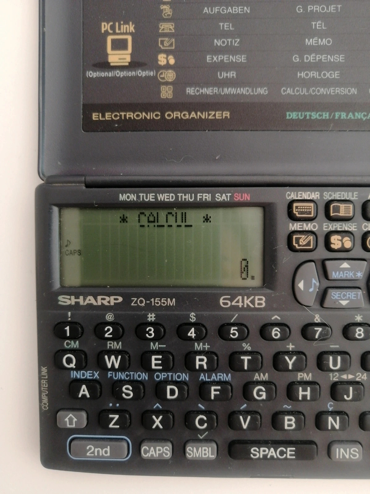 Agenda électronique sharp ZQ-155M 64KB – SHARP 4