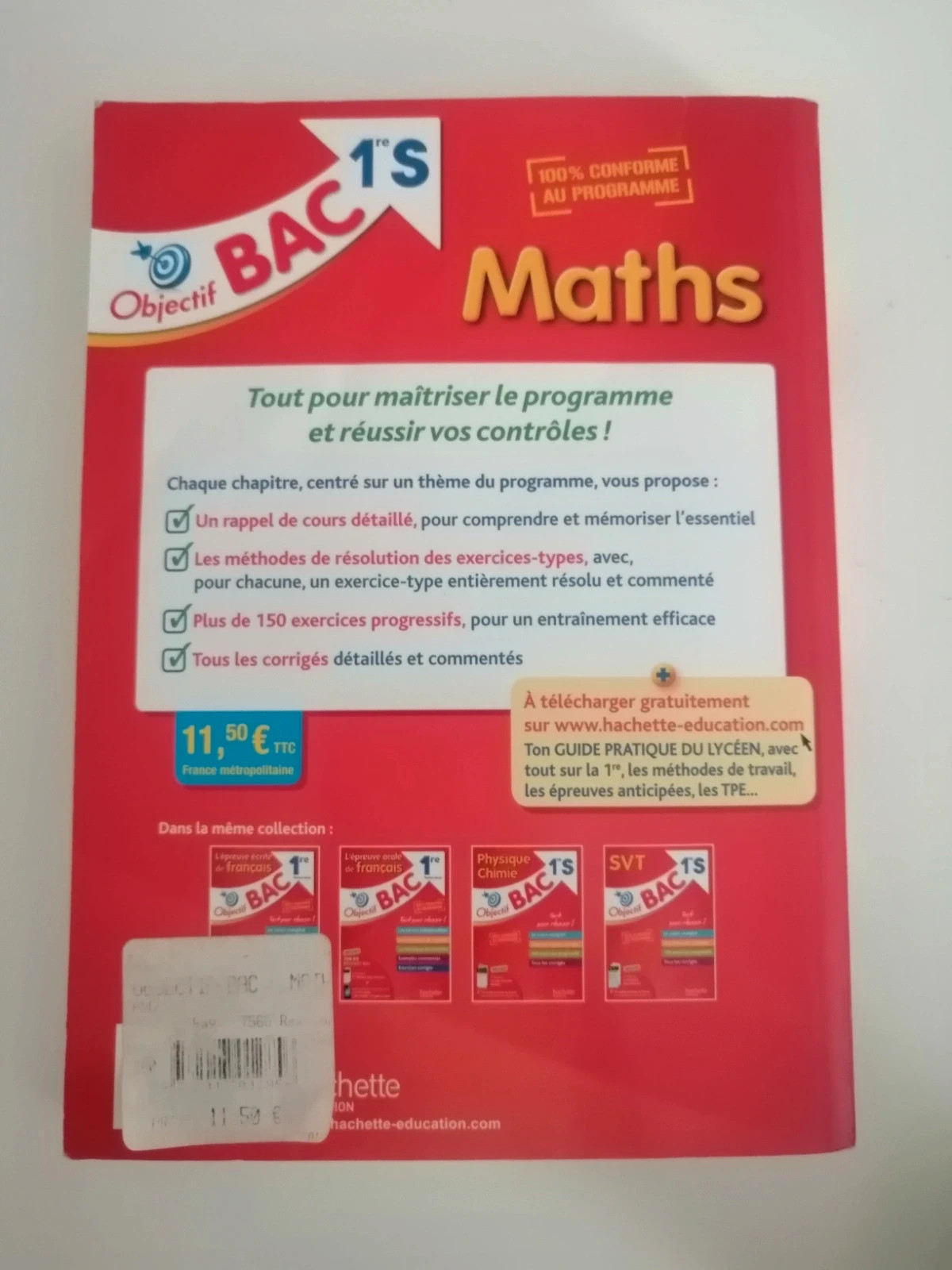 Objectif bac 1ere S – hachette 5