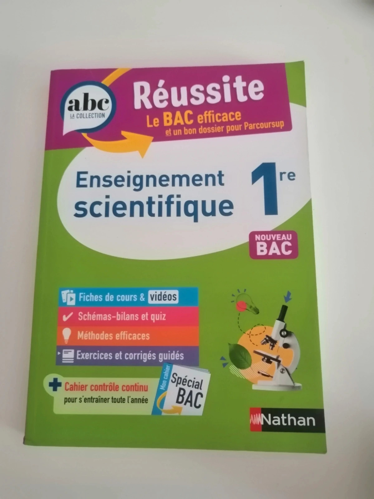 Abc réussite Enseignement scientifique 1er