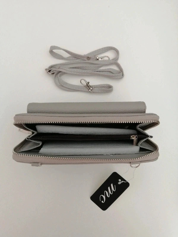Sac bandoulière gris – M&C – taille Taille unique 4