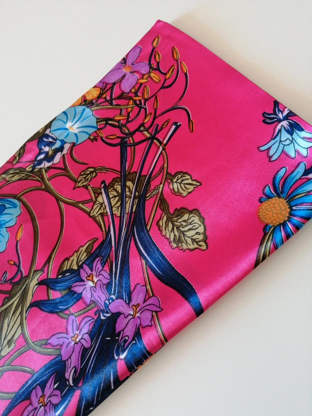 Carré foulard coloré – peone – taille Taille unique 5