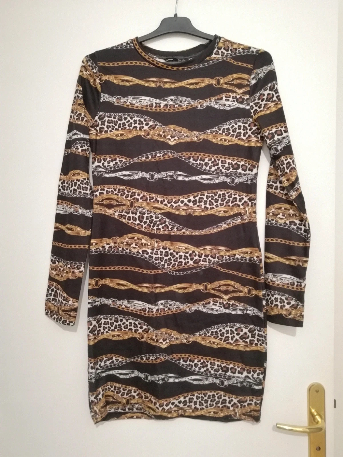 Robe moulante imprimé animal letfies – Lefties – taille L