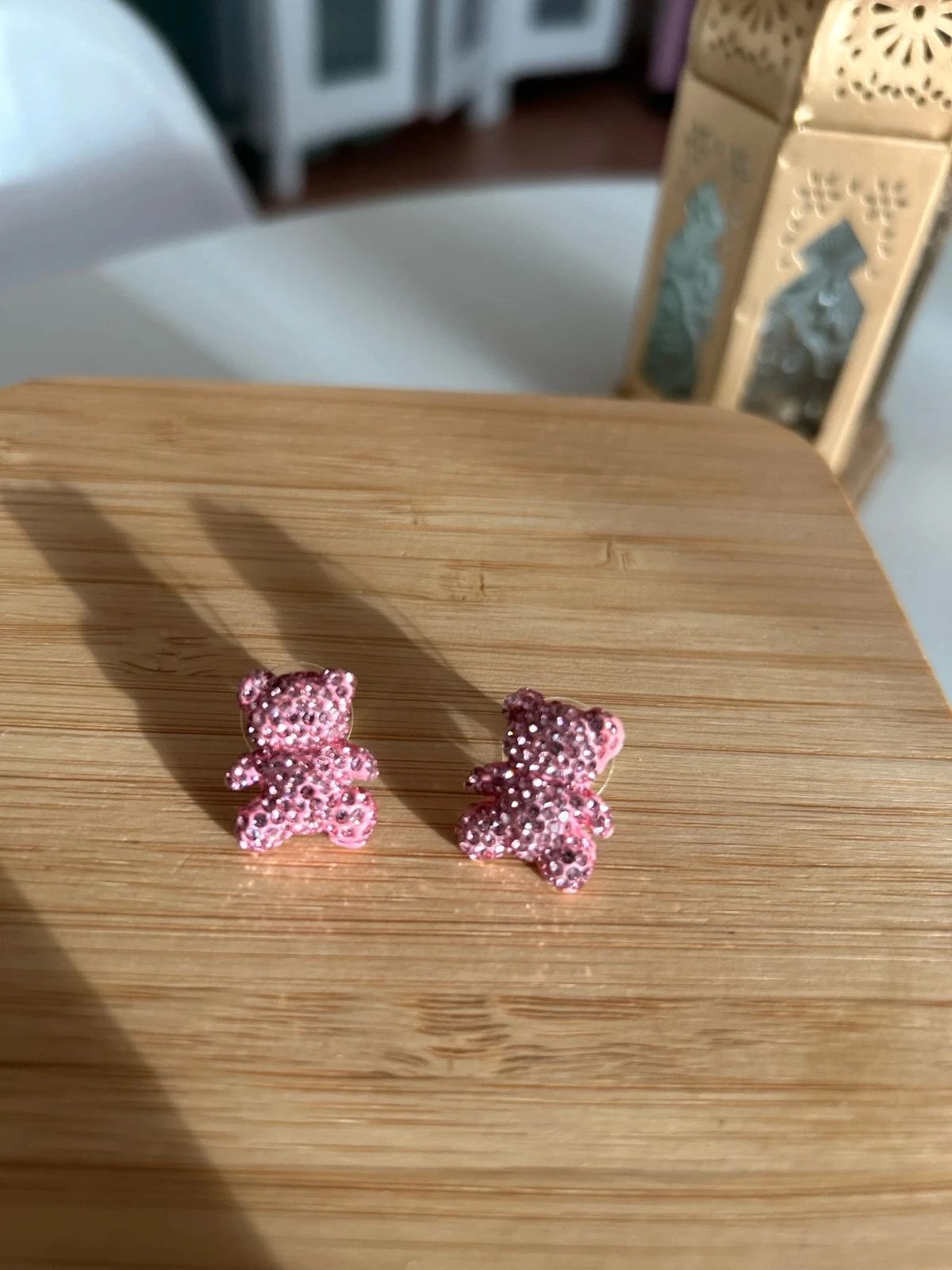 Boucles d'oreilles ours